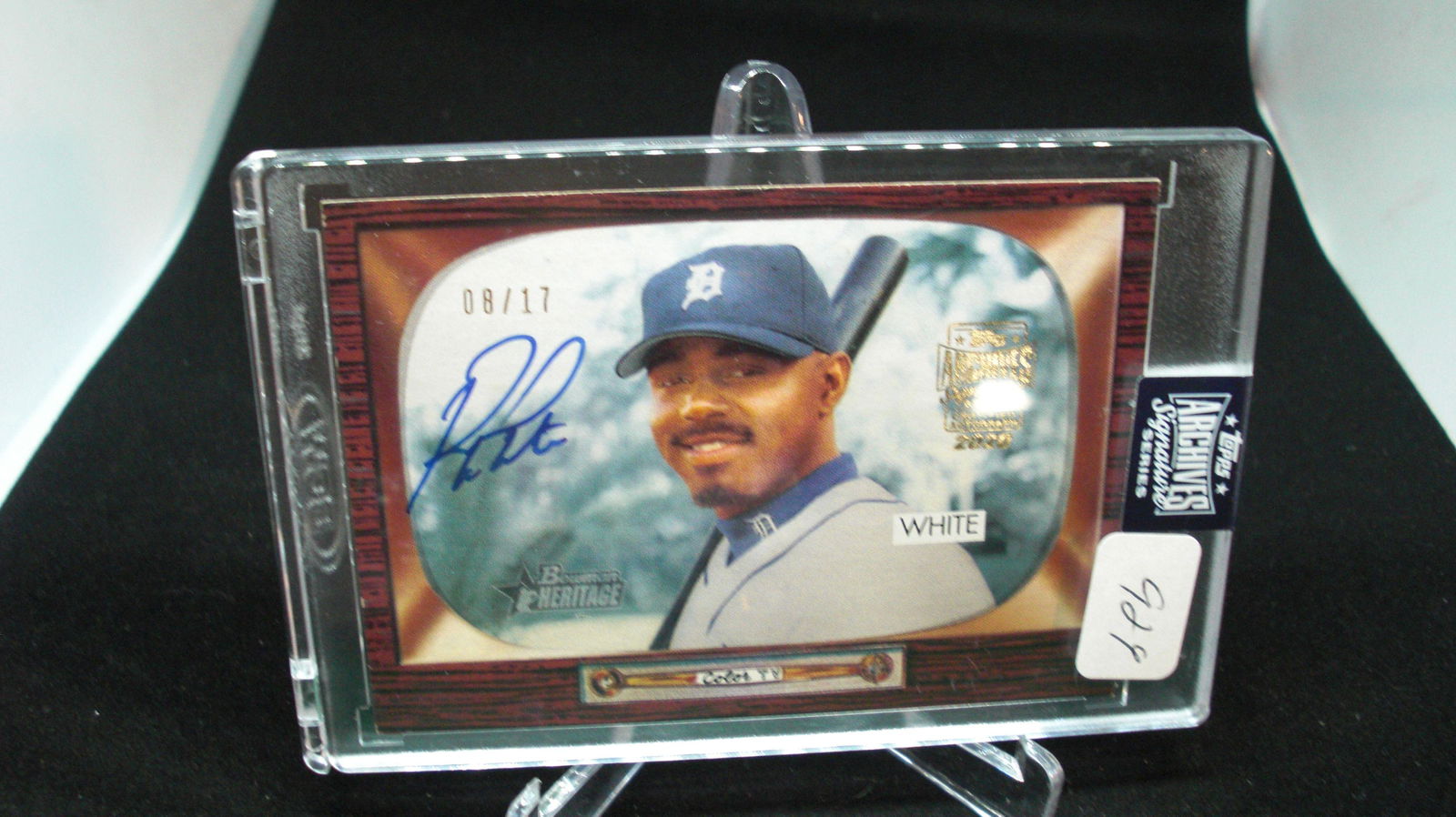 randell white auto topps archives #08/17 (1 of 1)