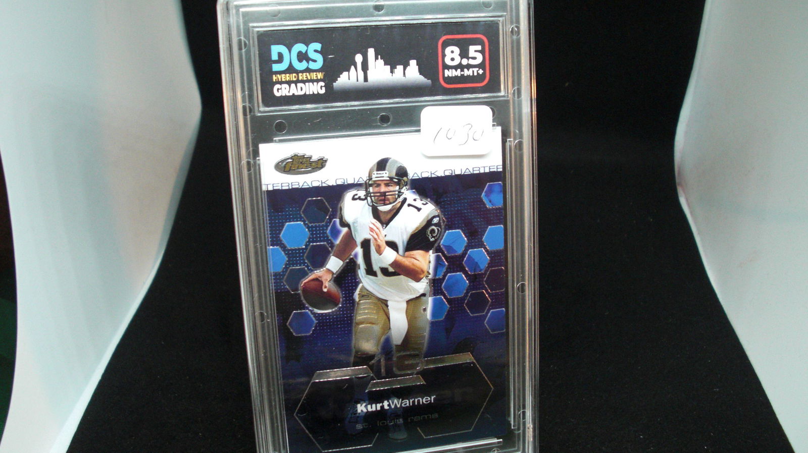dallas card show graded kurt warner 8.5 (1 of 1)