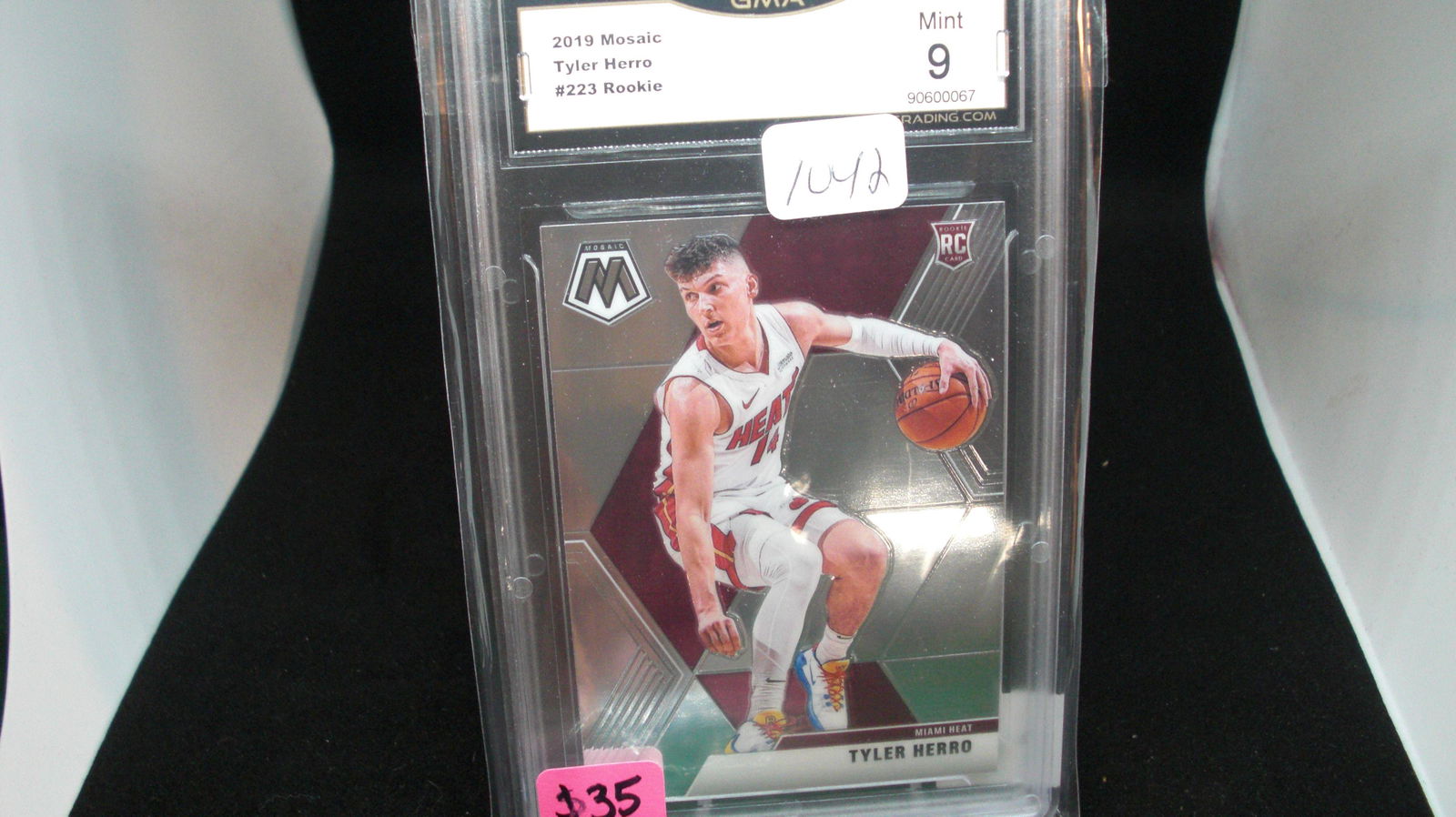 gma graded tyler herro rookie mint 9 (1 of 1)