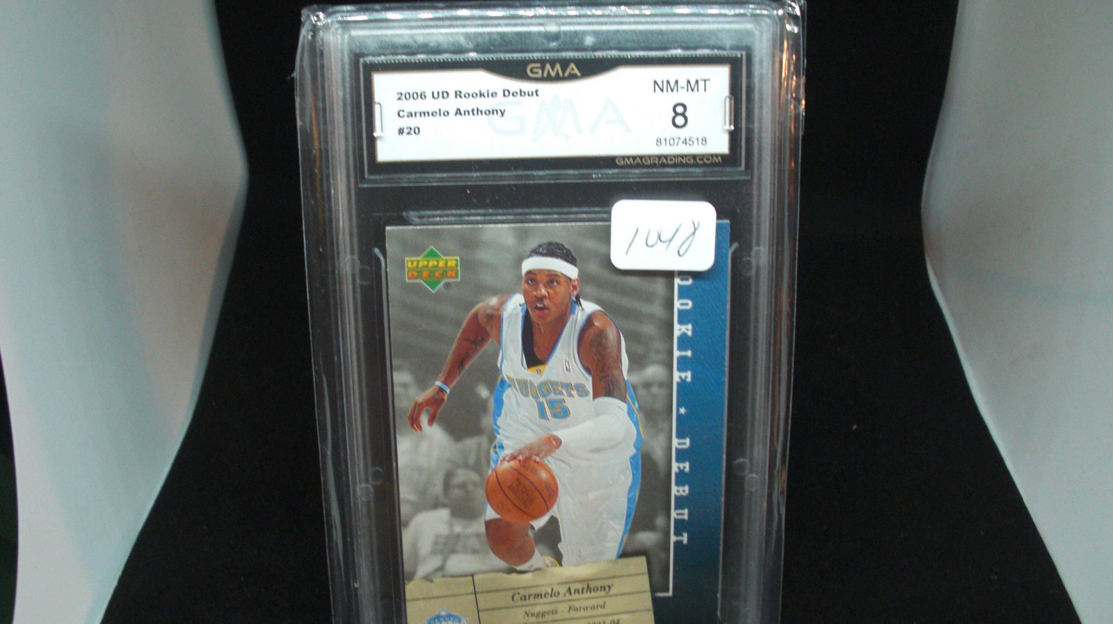 gma graded carmelo anthony mint 8 (1 of 1)