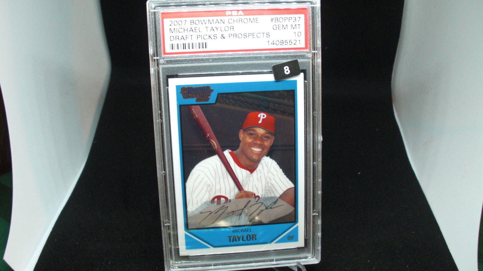 psa graded 2007 micahel taylor mint 10 (1 of 1)