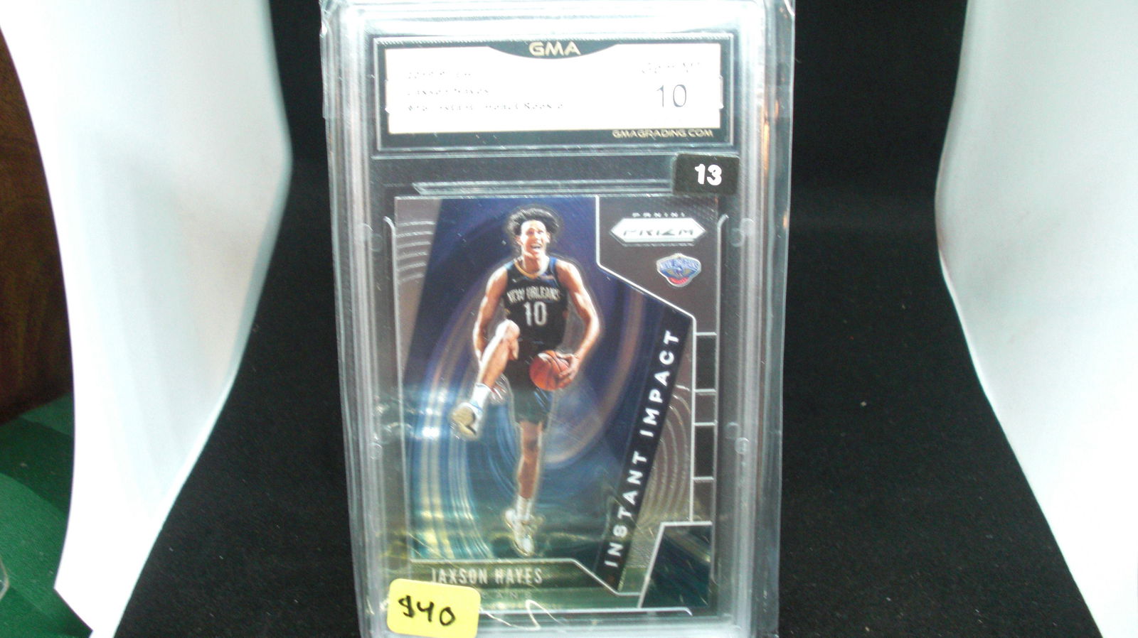 gma graded 2019 jaxson hayes rookie mint 10 (1 of 1)