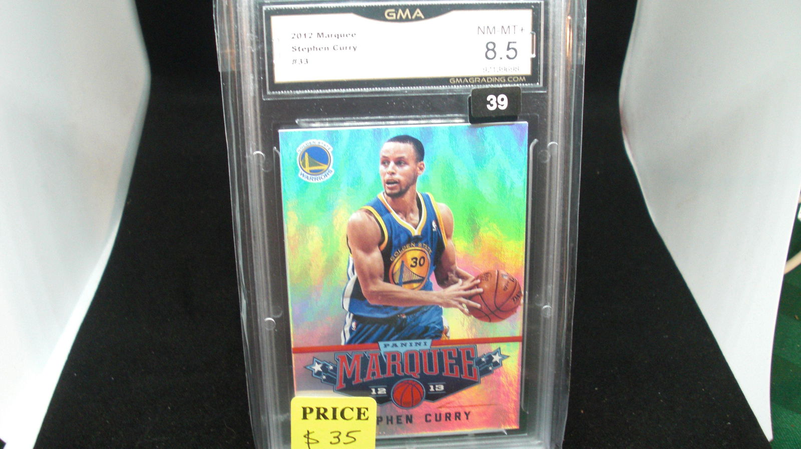 gma graded 2012 stephen curry mint 8.5 (1 of 1)