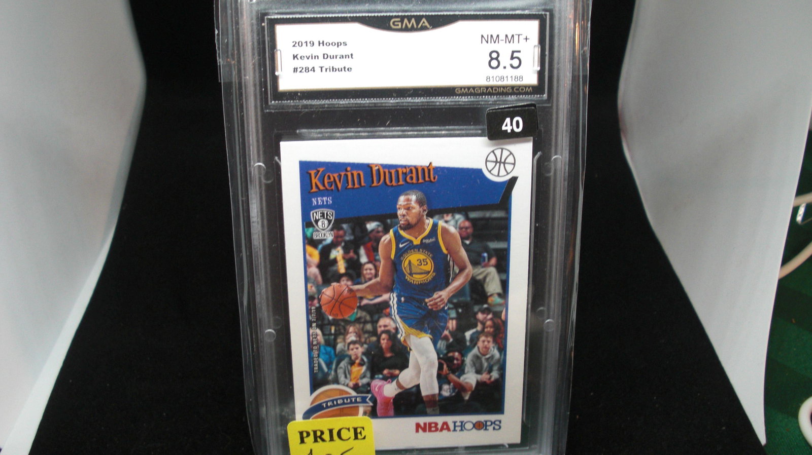 gma graded 2019 kevin durant mint 8.5 (1 of 1)