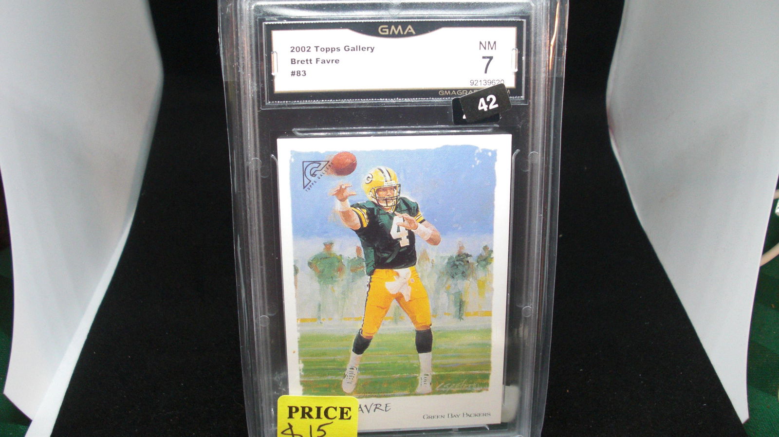 gma graded brett favre mint 7 (1 of 1)