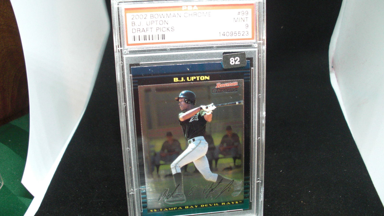 psa graded 2002 b.j upton mint 9 (1 of 1)