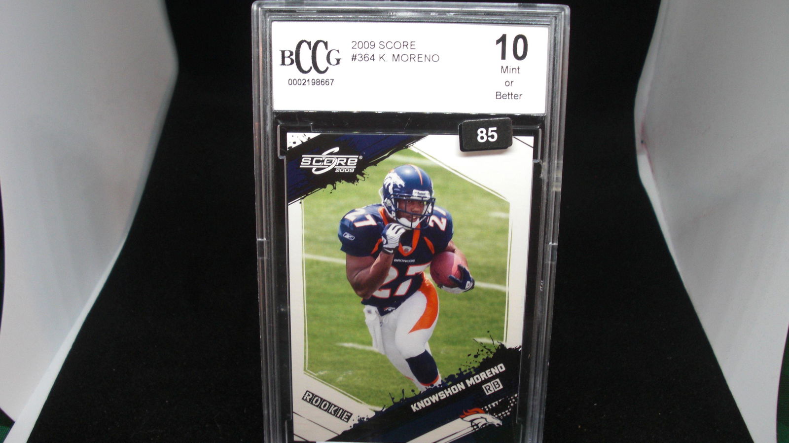 beckett graded k. moreno mint 10 (1 of 1)