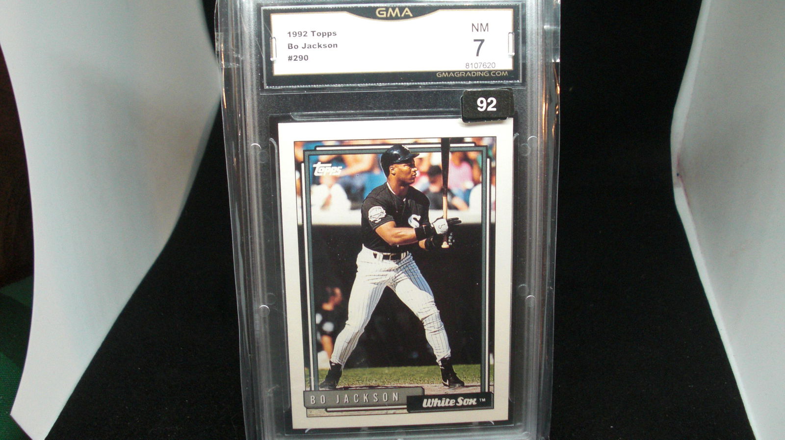 gma graded 1992 bo jackson mint 7 (1 of 1)