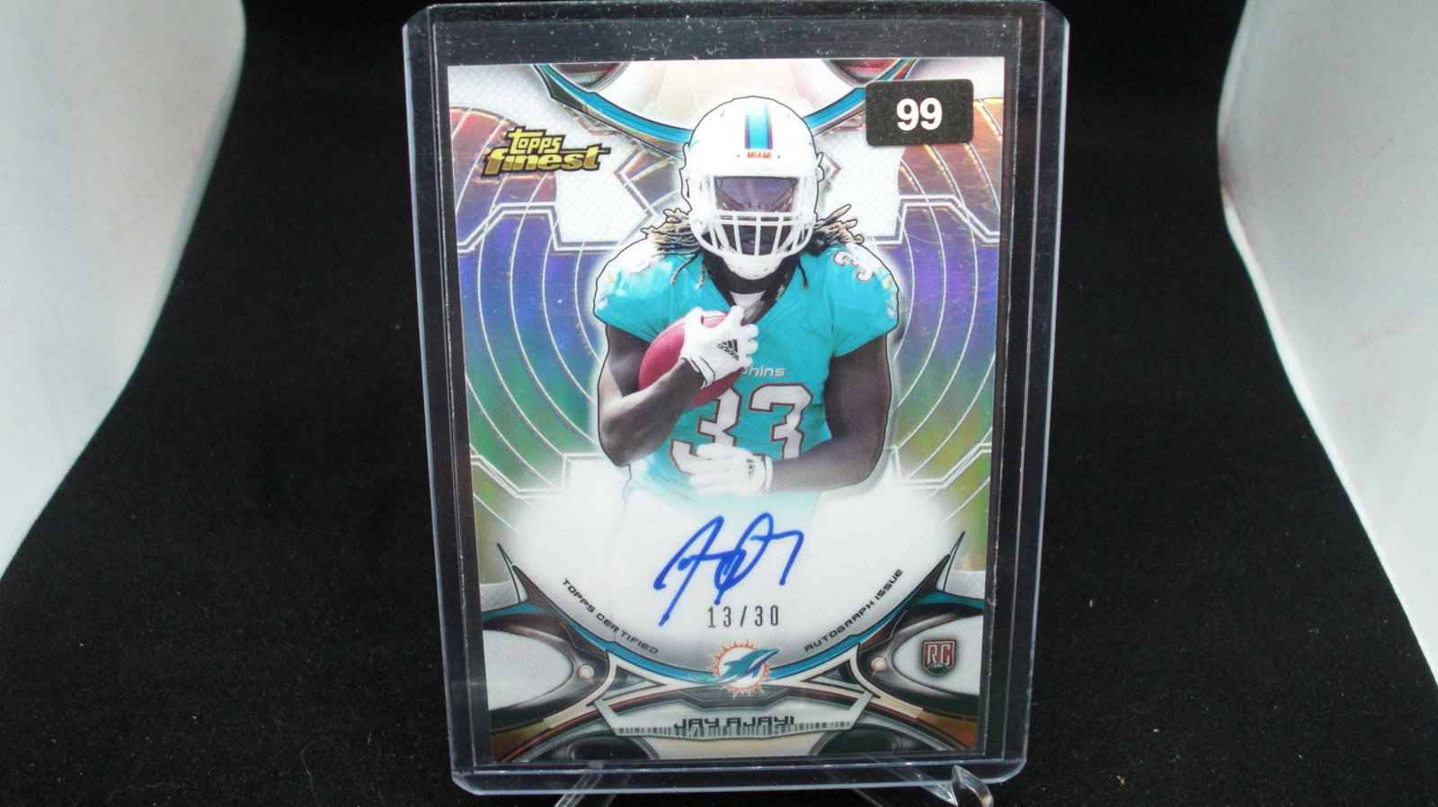 jay ajayi auto #13/30: in top loader