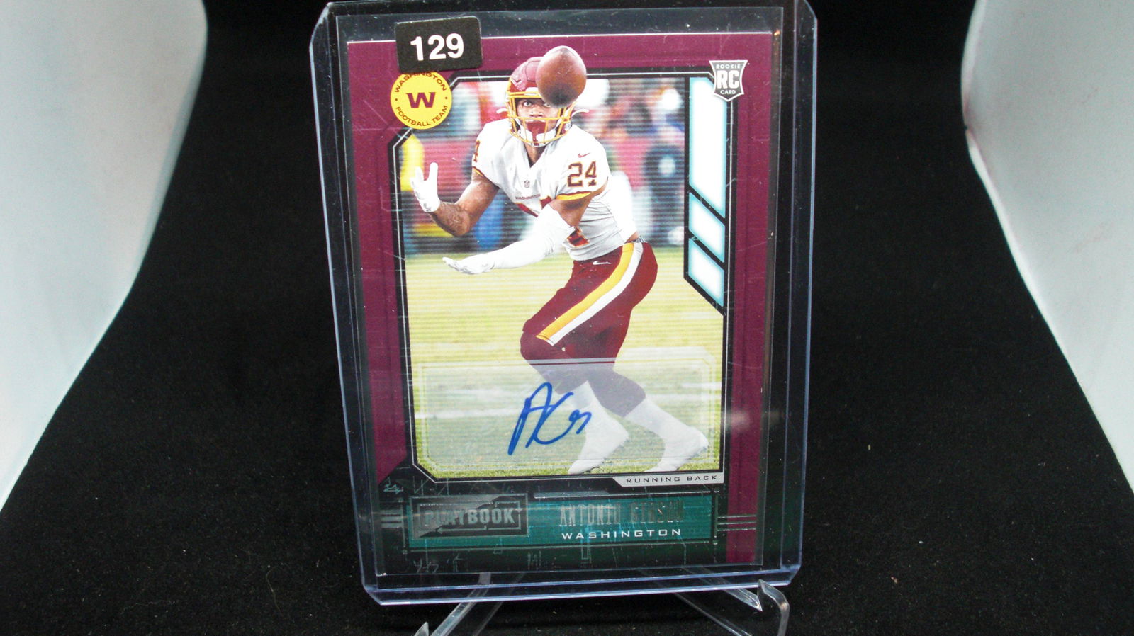 antonio gibson rookie auto (1 of 1)