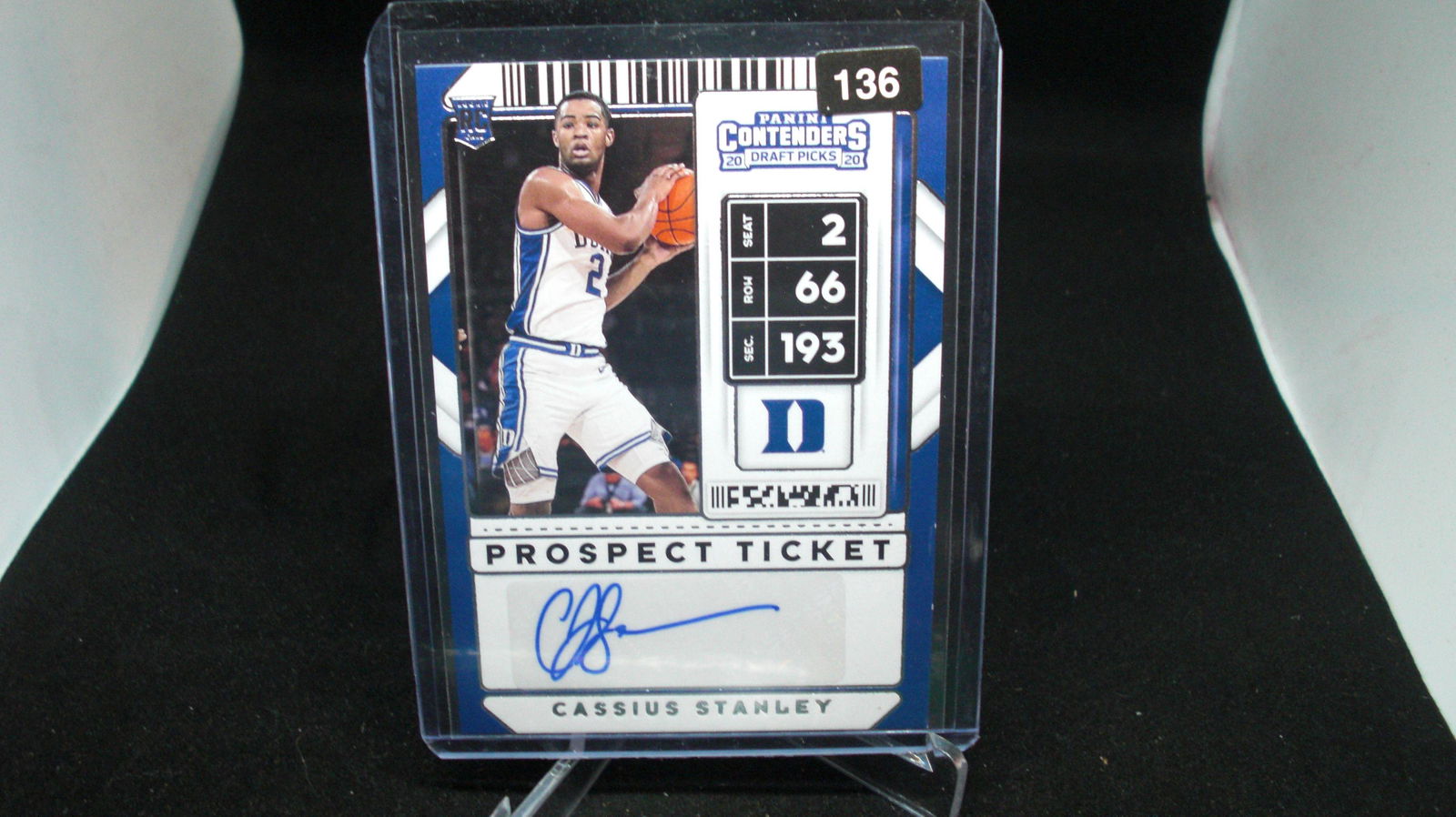 cassius stanley auto rookie (1 of 1)