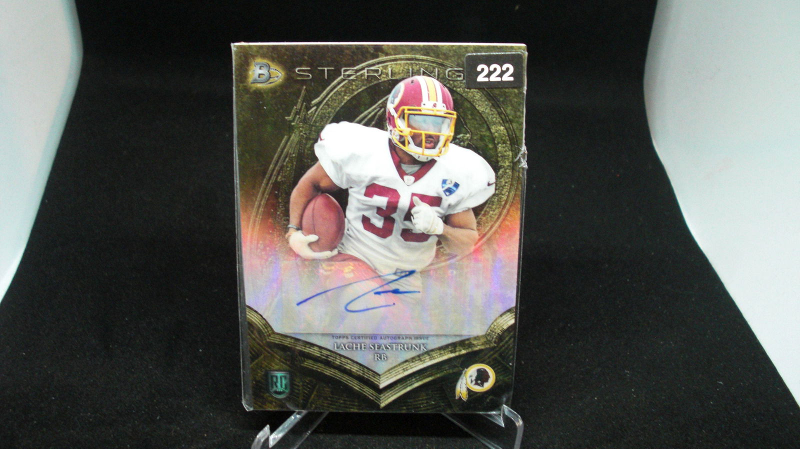 lache seastrunk auto rookie sterling #18/99 (1 of 1)