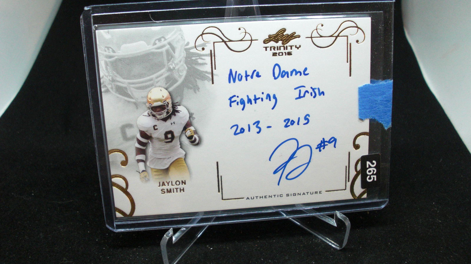 jaylon smith auto trinity (1 of 1)