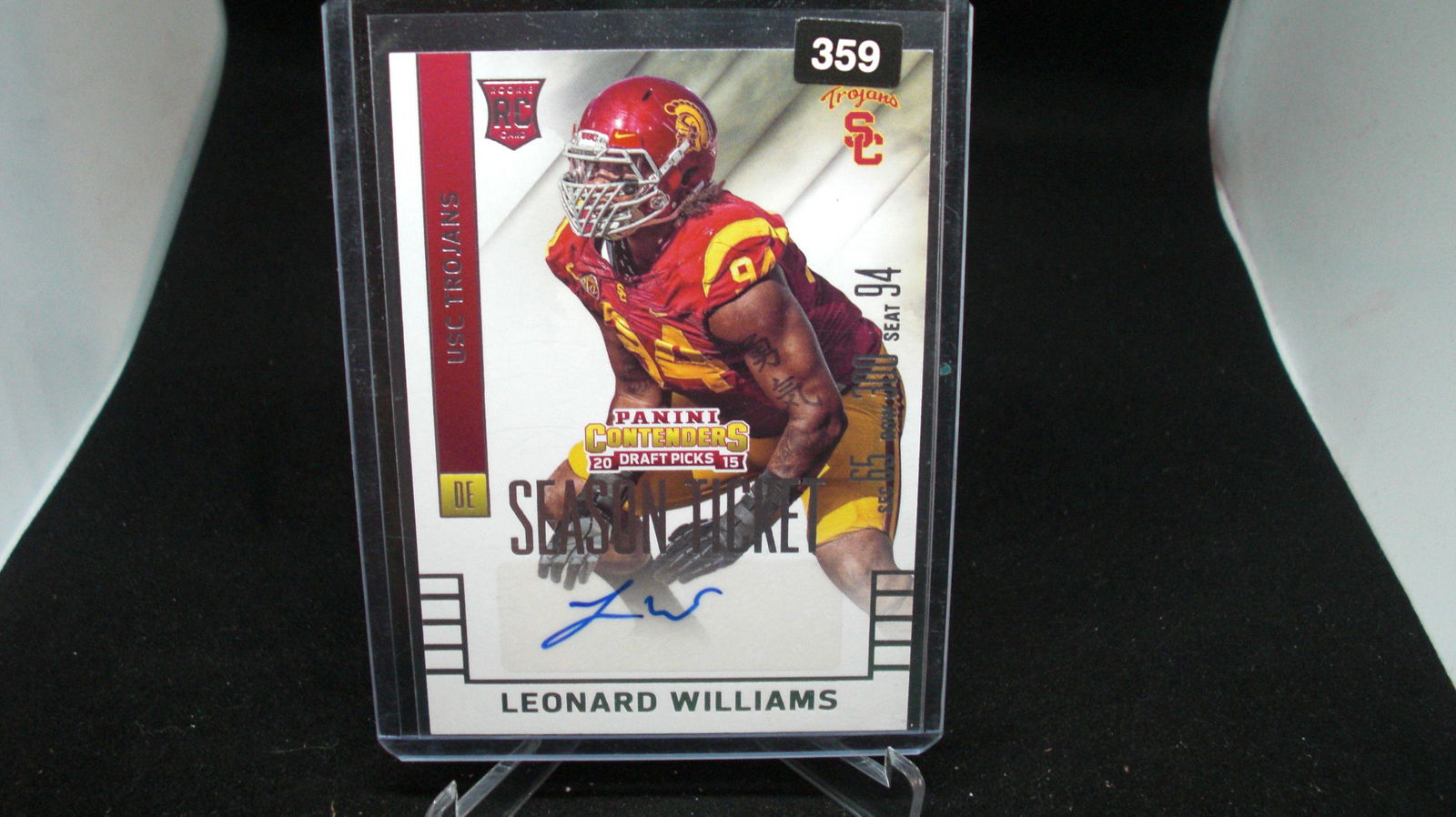 leonard williams auto rookie (1 of 1)