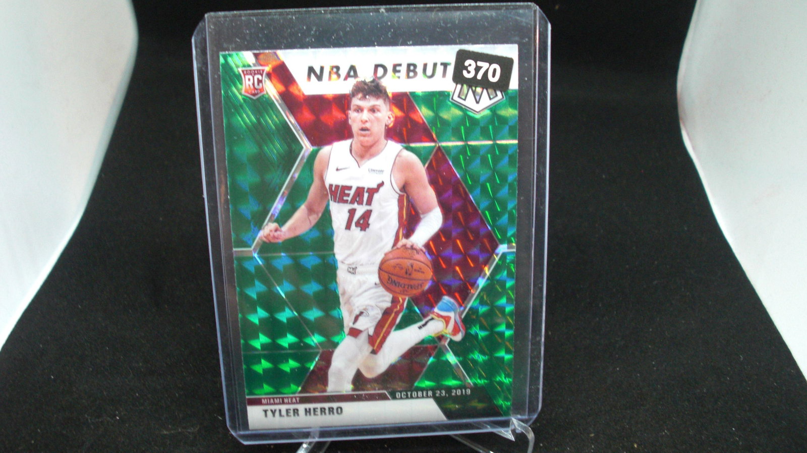 tyler herro green mosaic: in top loader