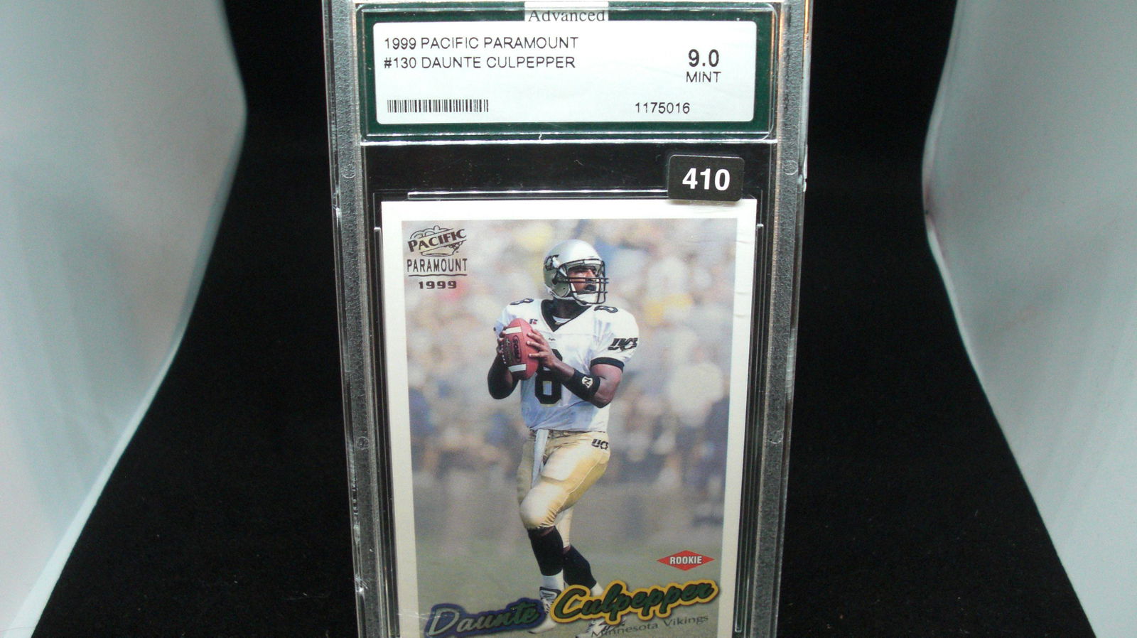 advanced graded 1999 dautnte culpepper mint 9 (1 of 1)