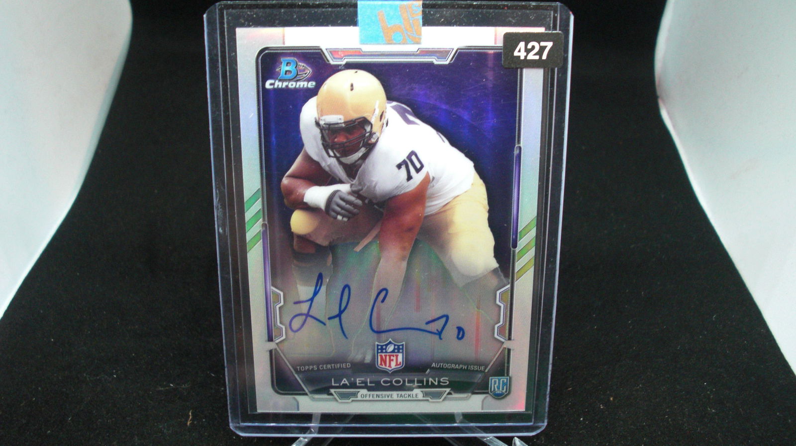la'el collins auto rookie (1 of 1)