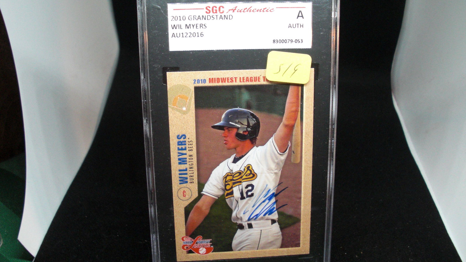 sgc 2010 wil myers graded A: nice graded card