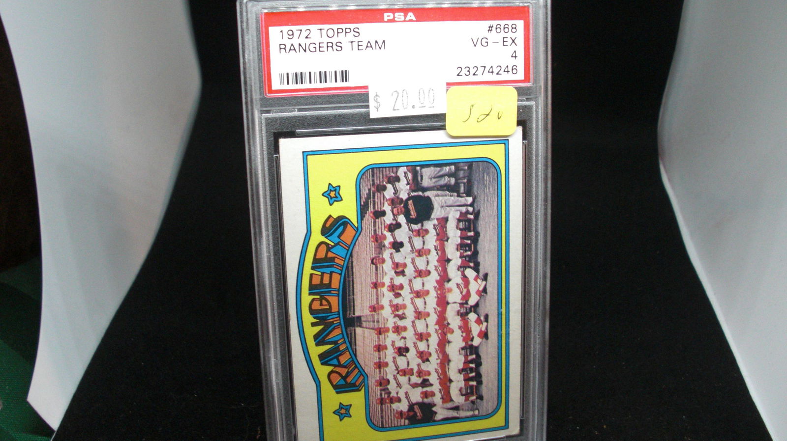 psa 1972 rangers team mint 4 (1 of 1)
