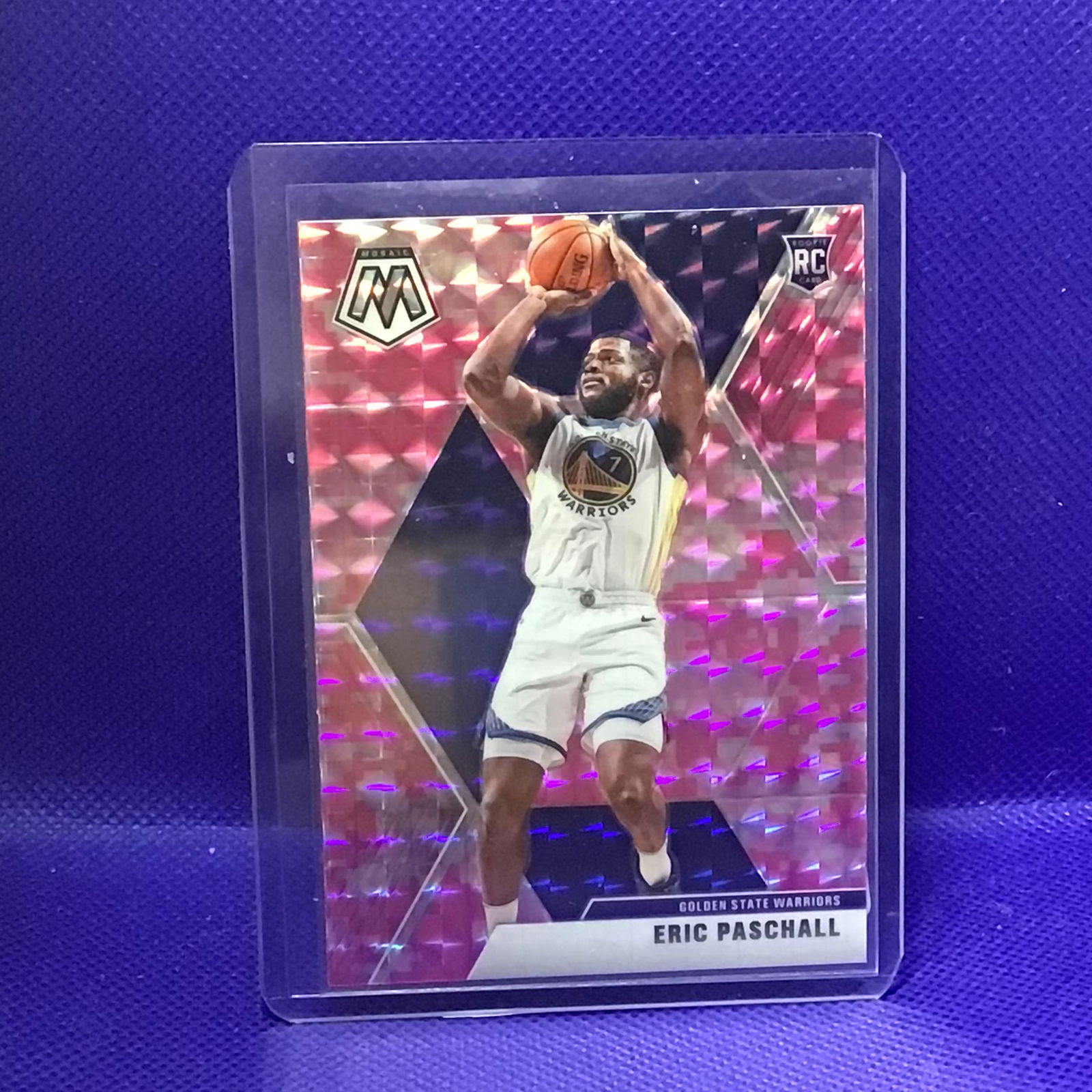 Eric Paschall Panini Pink Mosaic (1 of 1)