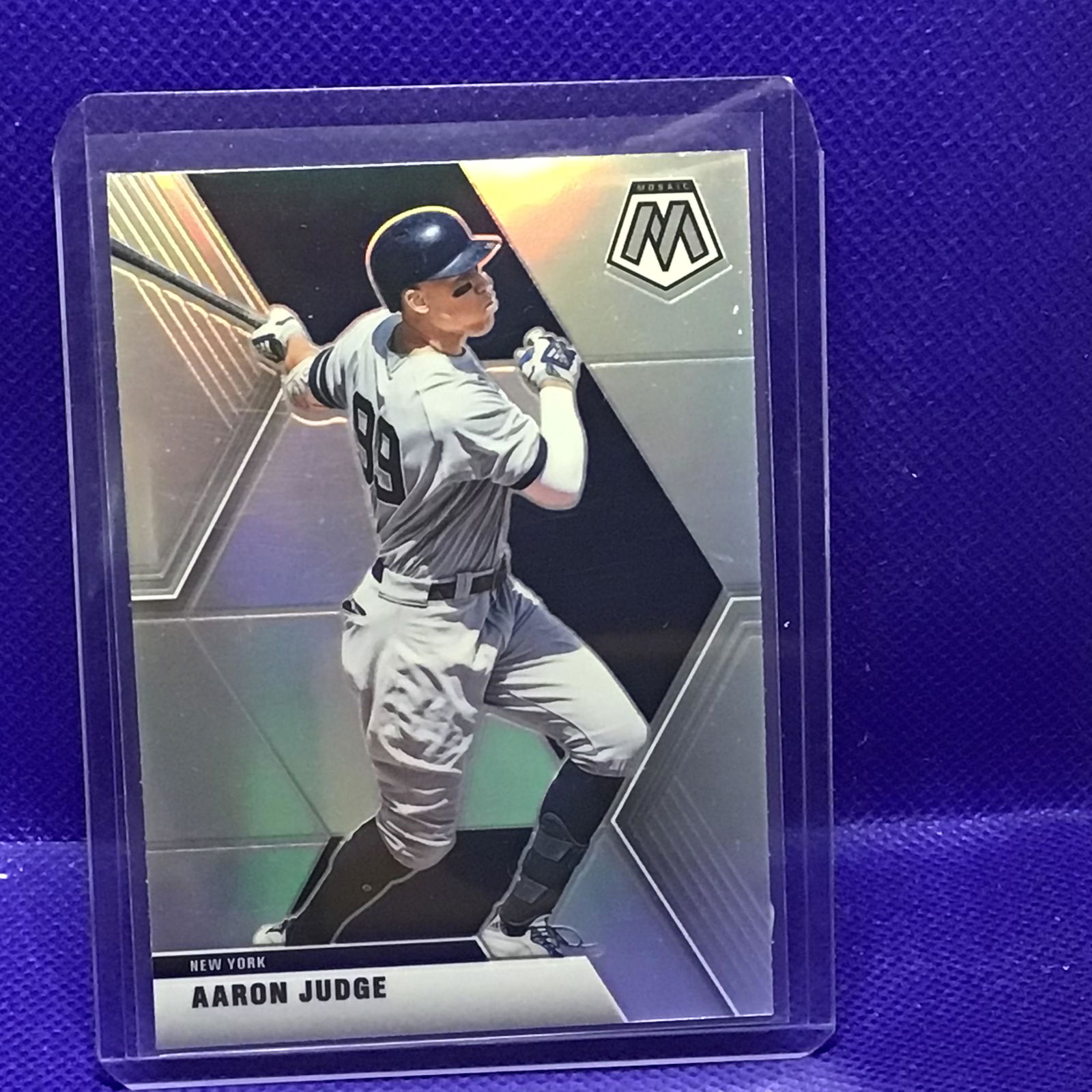 Aaron Judge Panini Mosaic Silver Holo (1 of 1)