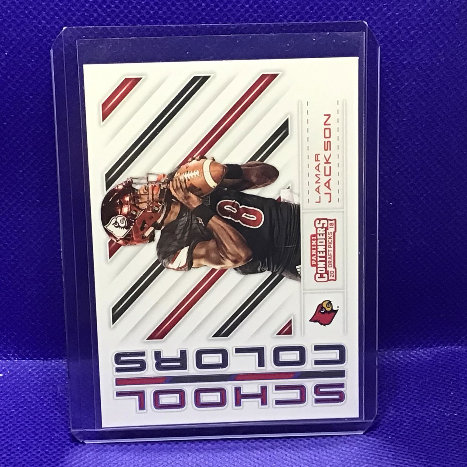 Lamar Jackson Panini Draft Picks (1 of 1)