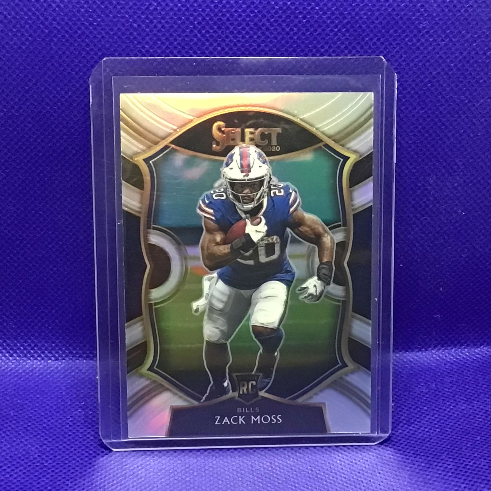 Zack Moss Panini Select Rookie (1 of 1)