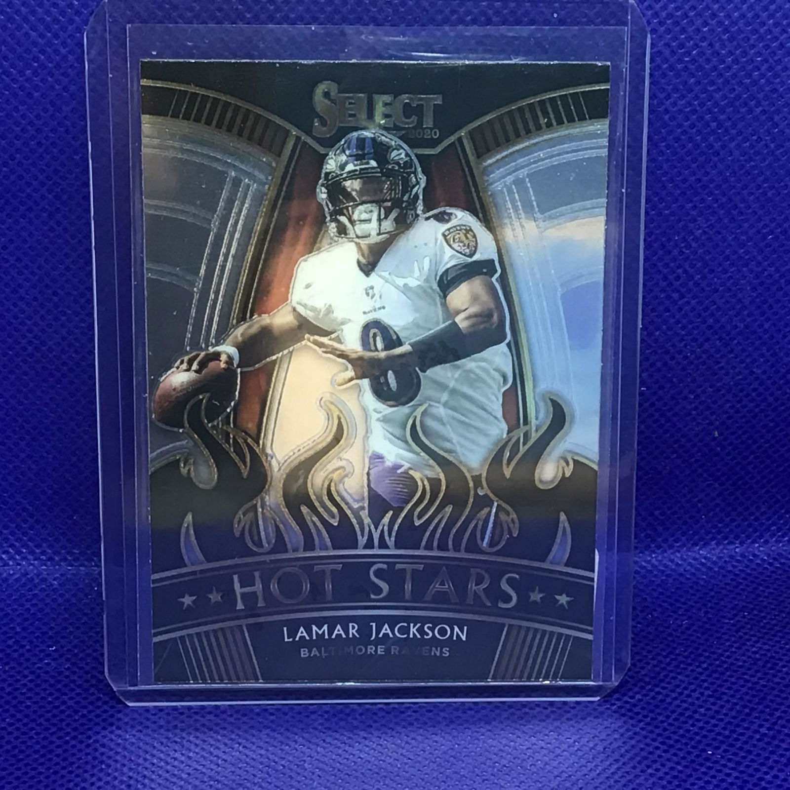 Lamar Jackson Panini Select Hot Stars (1 of 1)