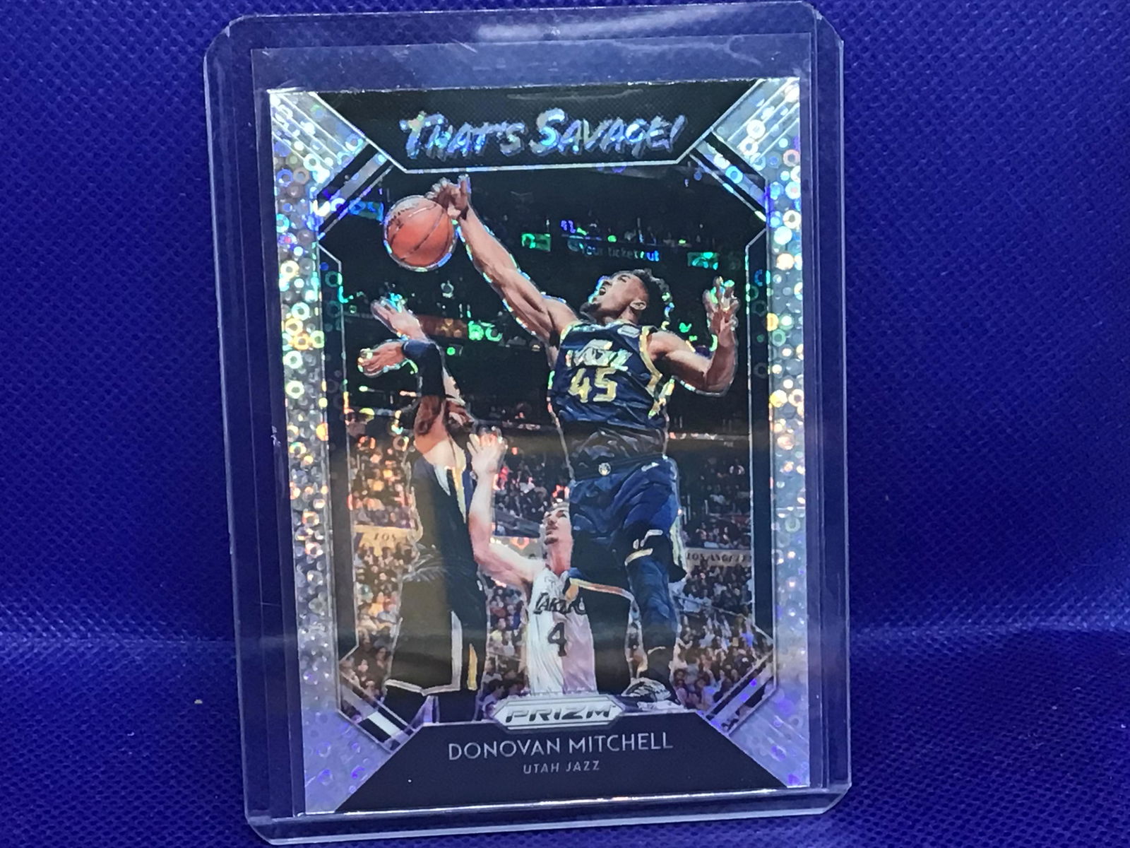 Donovan Mitchell Panini Prizm Thatâ€™s Savage Parallel (1 of 1)
