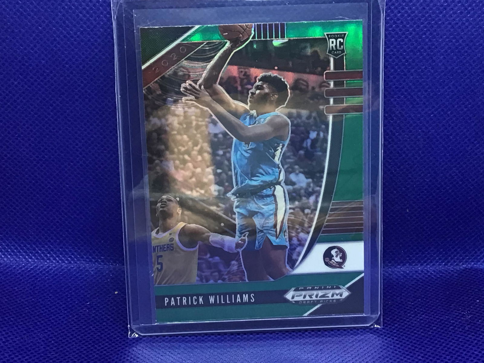 Patrick Williams Panini Prizm Green Rookie (1 of 1)