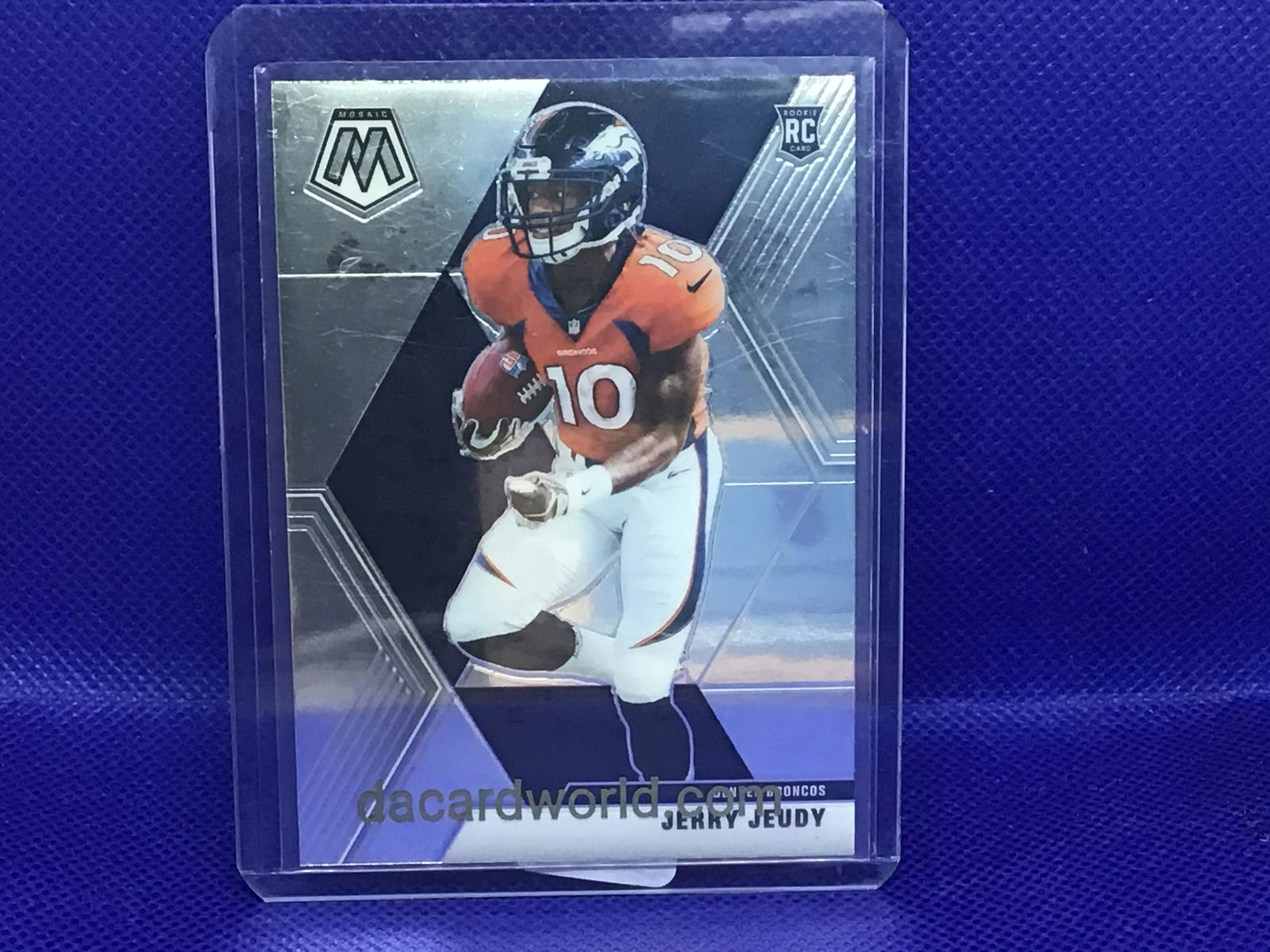 Jerry Jeudy Panini Mosaic Rookie (1 of 1)