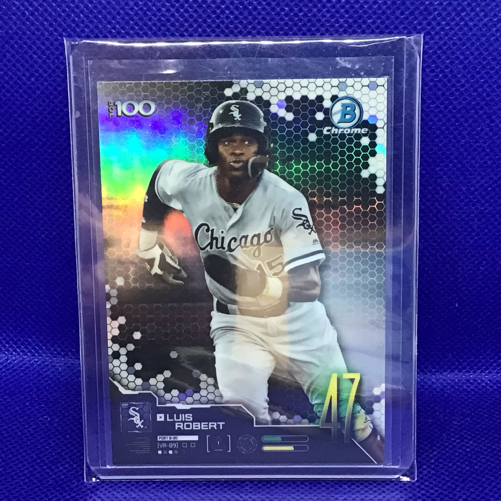 Luis Robert Bowman Chrome Top 100 Rookie (1 of 1)