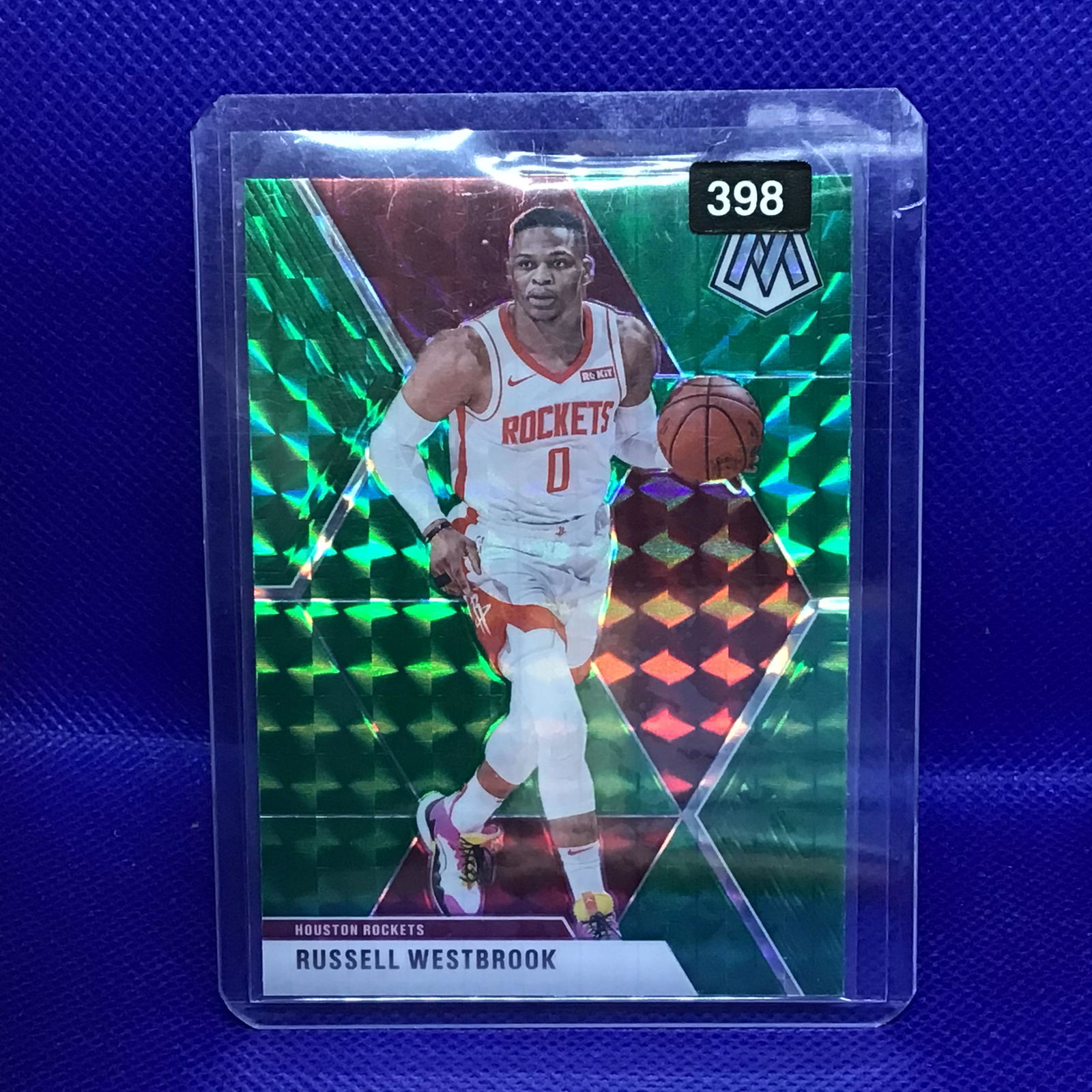 Russell Westbrook Panini Green Mosaic (1 of 1)