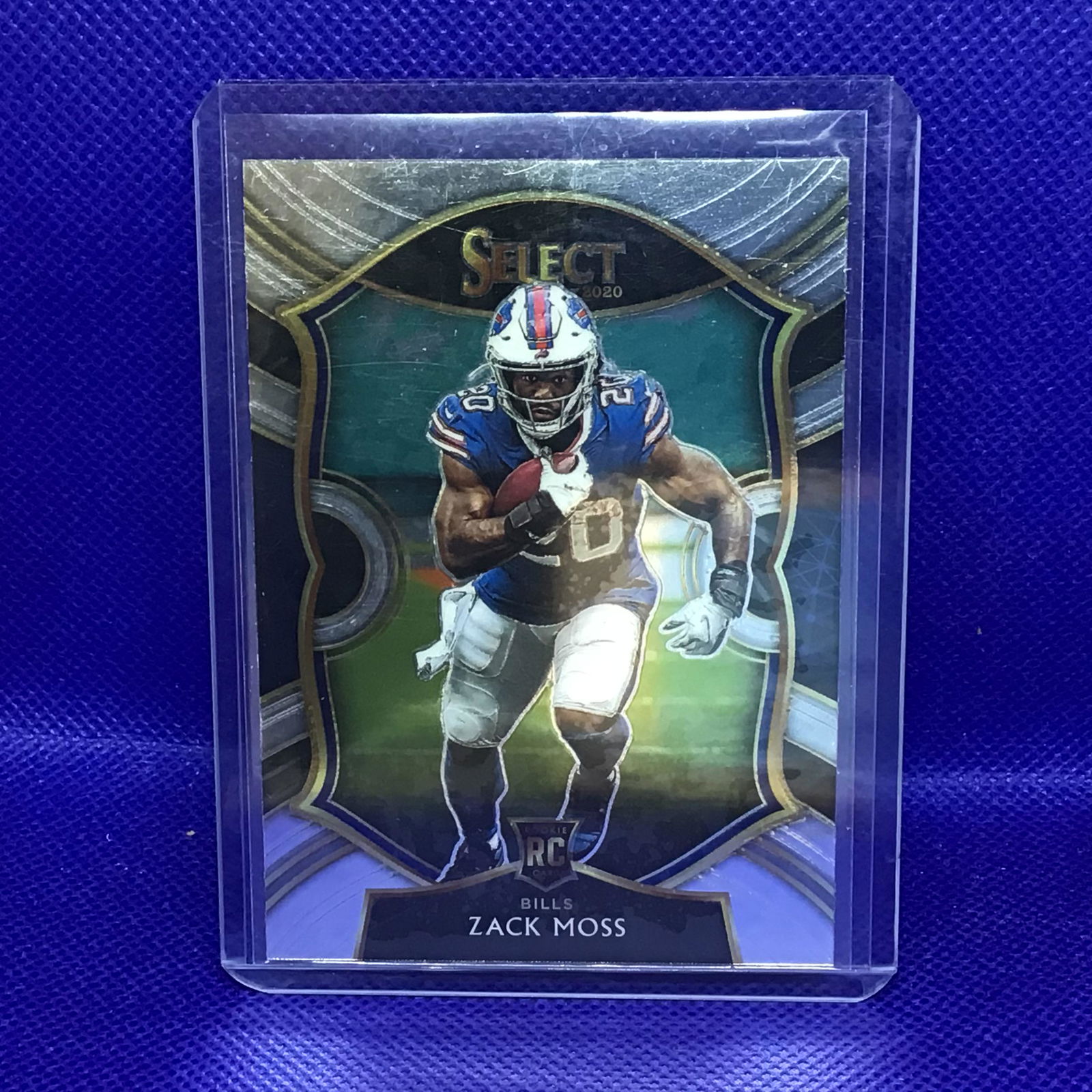 Zack Moss Panini Select Rookie (1 of 1)