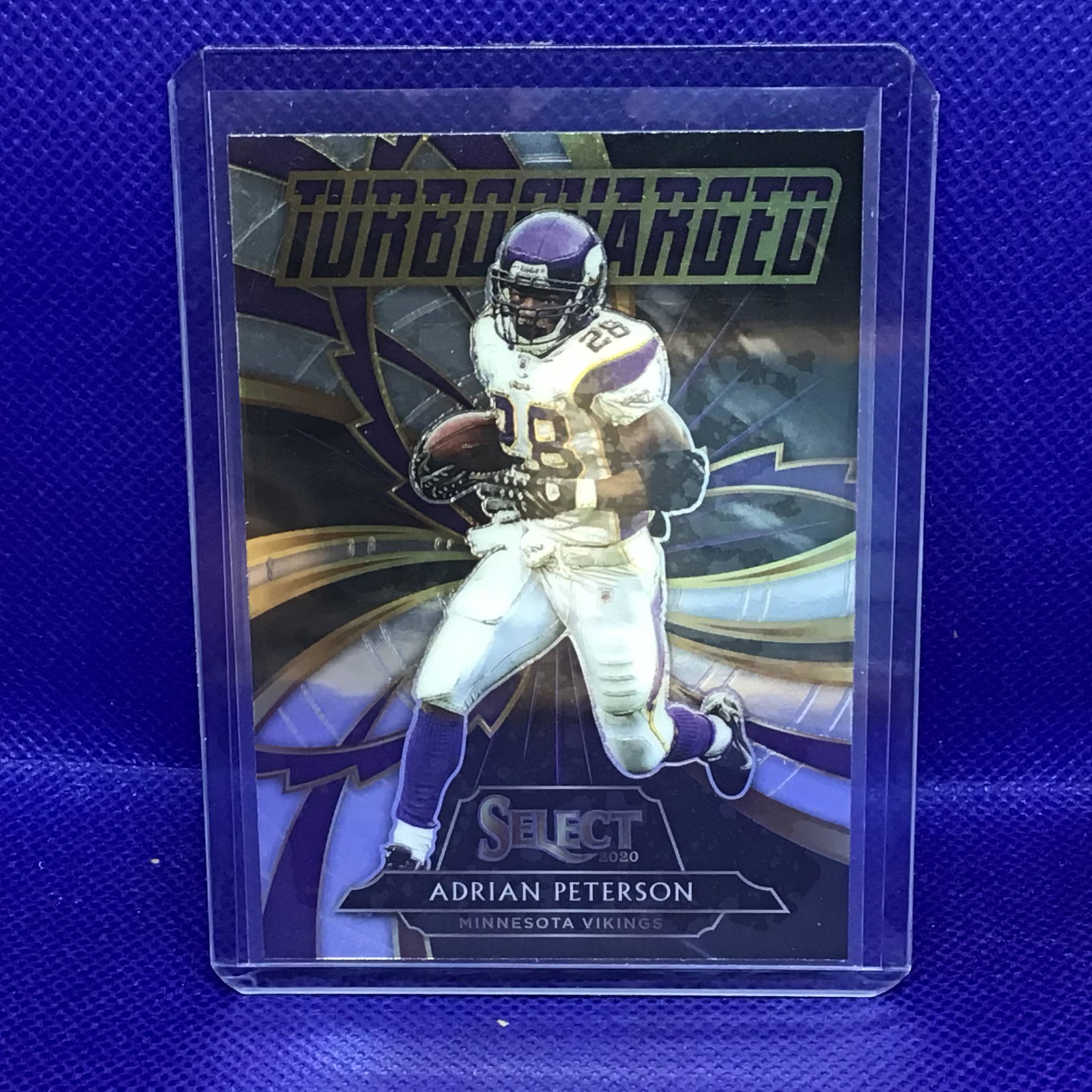 Adrian Peterson Panini Select Turbocharged: Adrian Peterson Panini Select Turbocharged