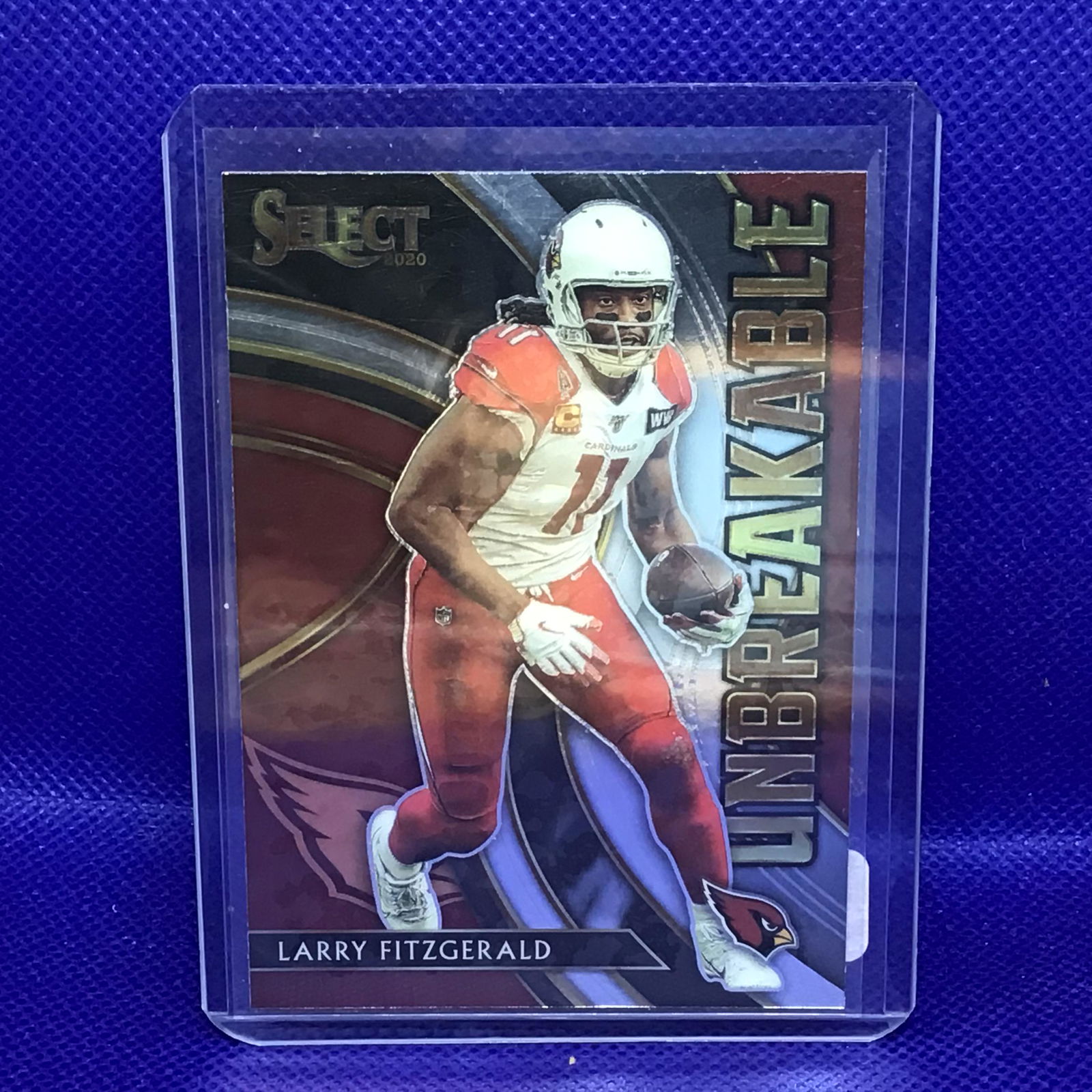Larry Fitzgerald Panini Select Unbreakable (1 of 1)