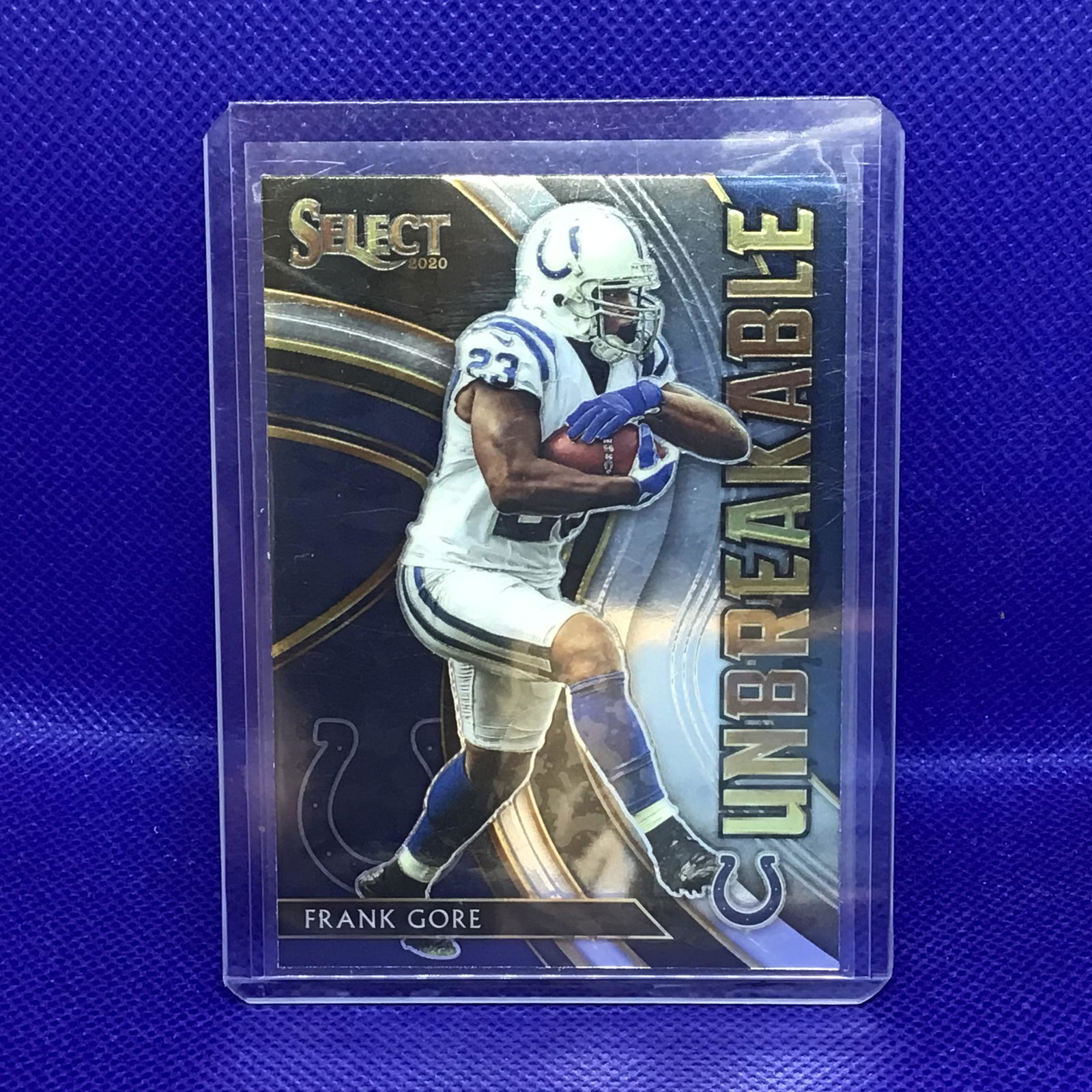 Frank Gore Panini Select Unbreakable (1 of 1)