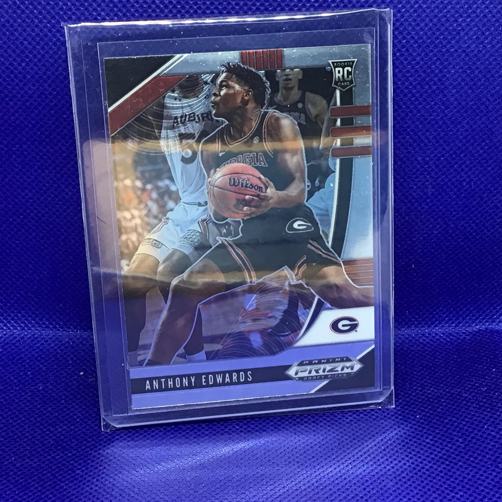 Anthony Edwards Panini Prizm Rookie: Anthony Edwards Panini Prizm Rookie