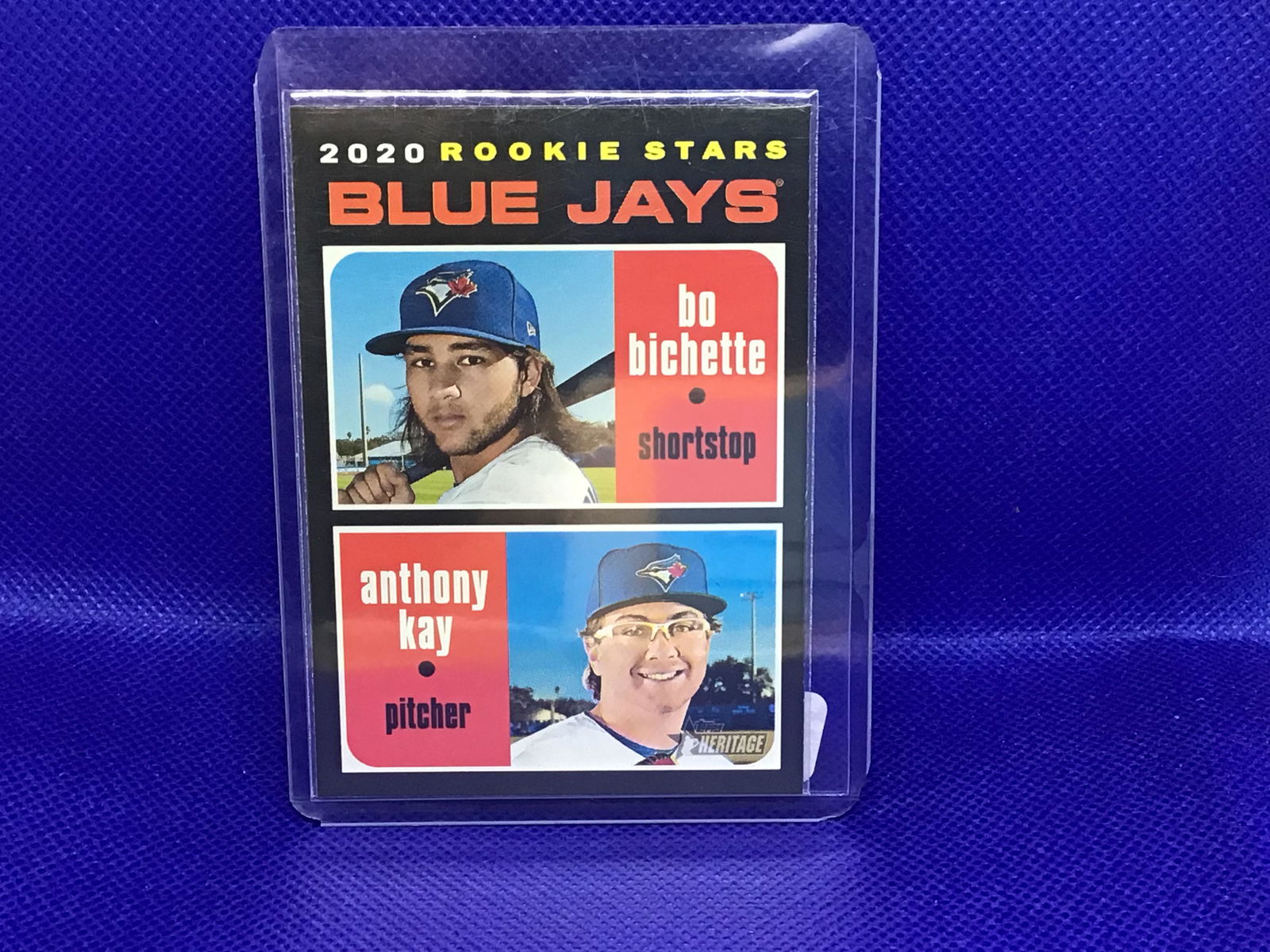 Bo Bichette Topps Rookie (1 of 1)