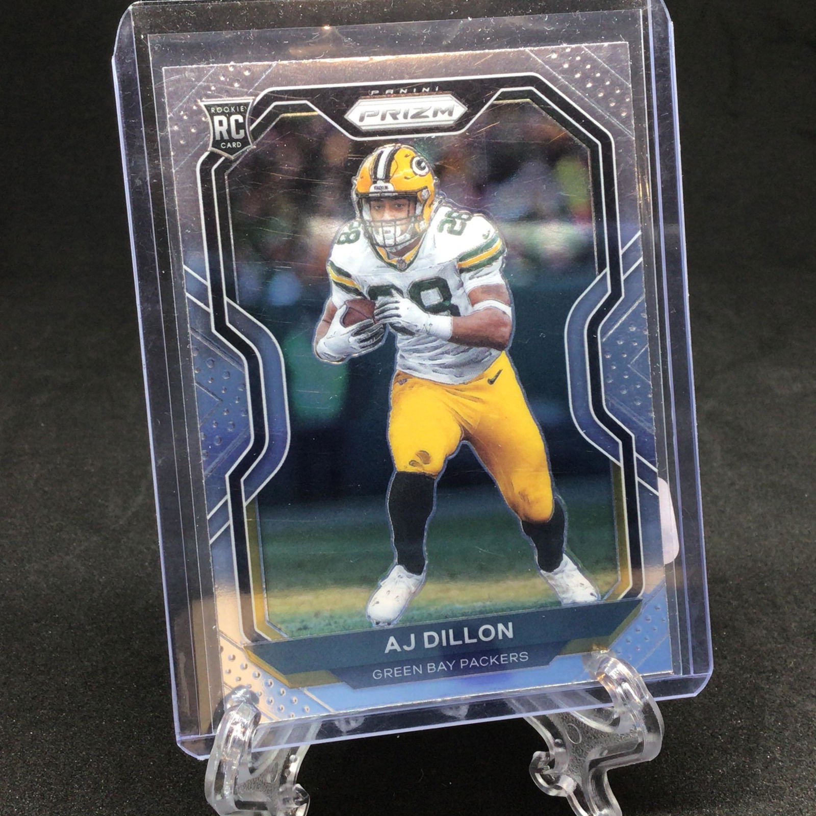 AJ Dillon Panini Mosaic Rookie (1 of 1)