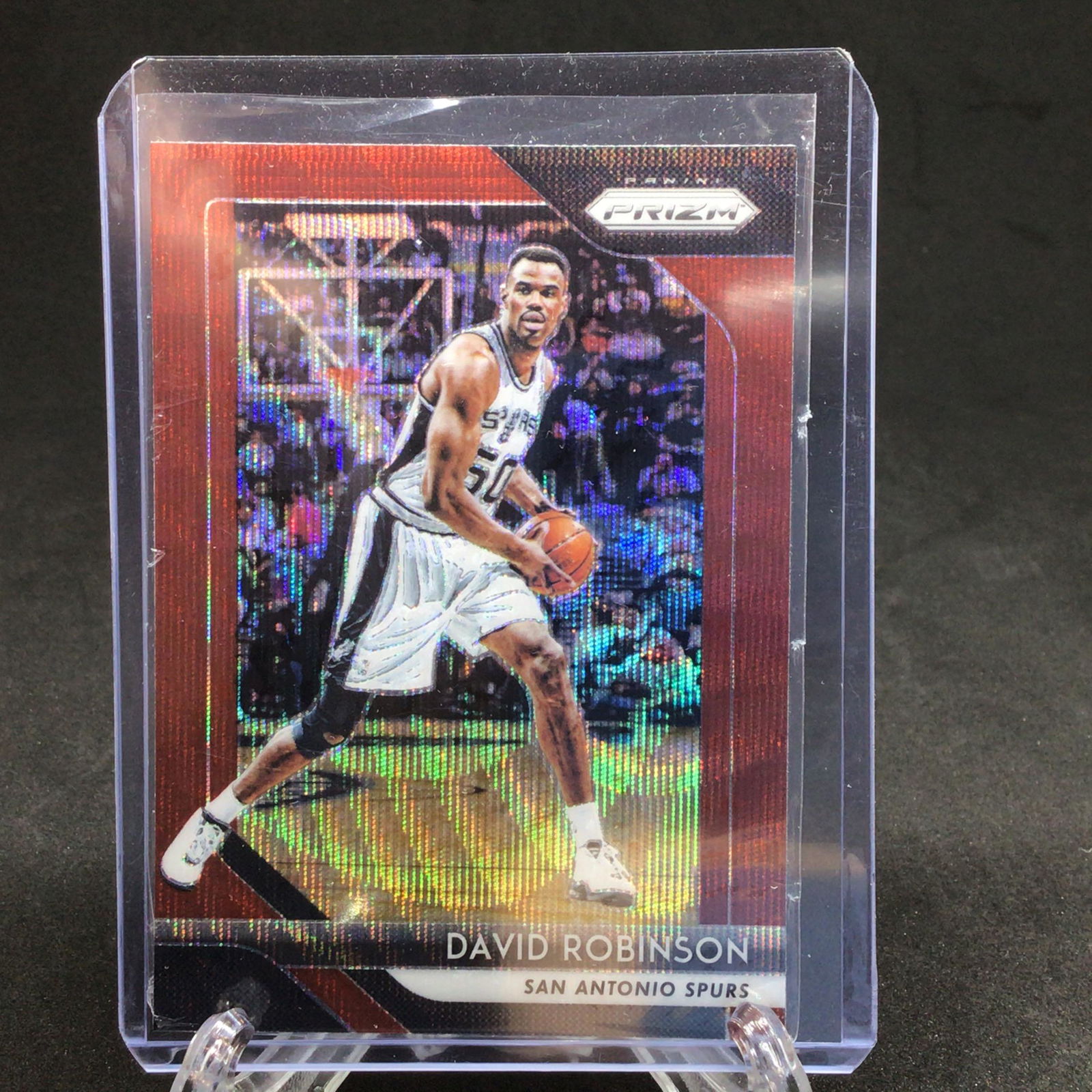 David Robinson Panini Prizm Red: David Robinson Panini Prizm Red