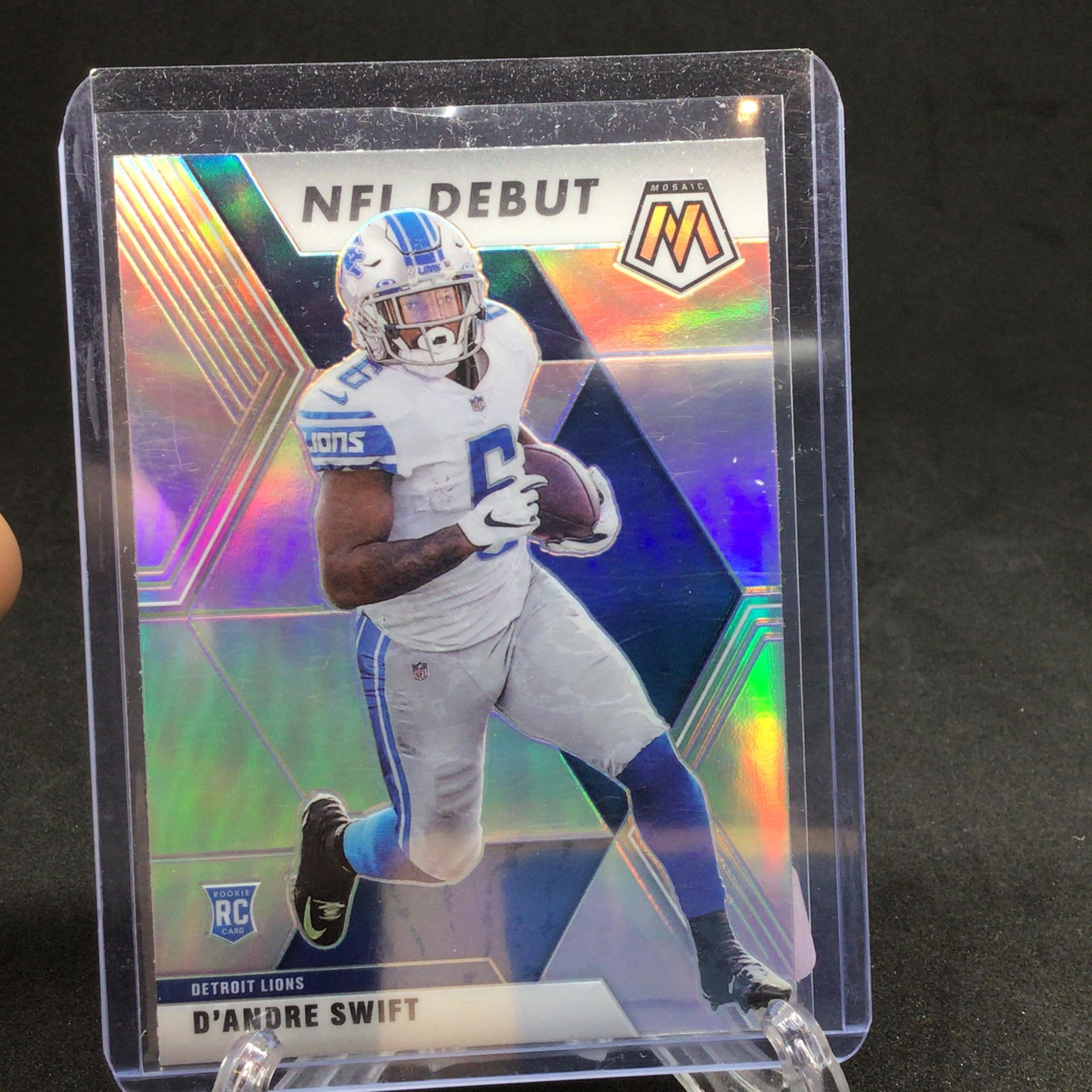 Deandre Swift Panini NFL Debut Mosaic Silver Holo (1 of 1)