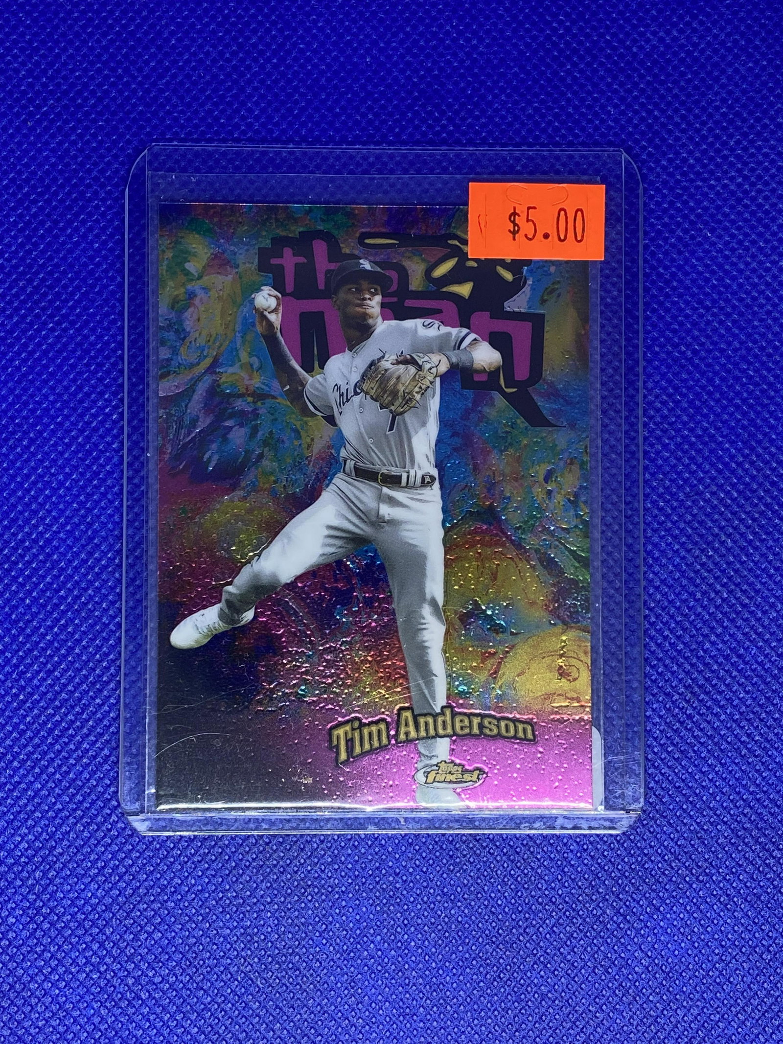 Tim Anderson baseball card: Tim Anderson baseball card