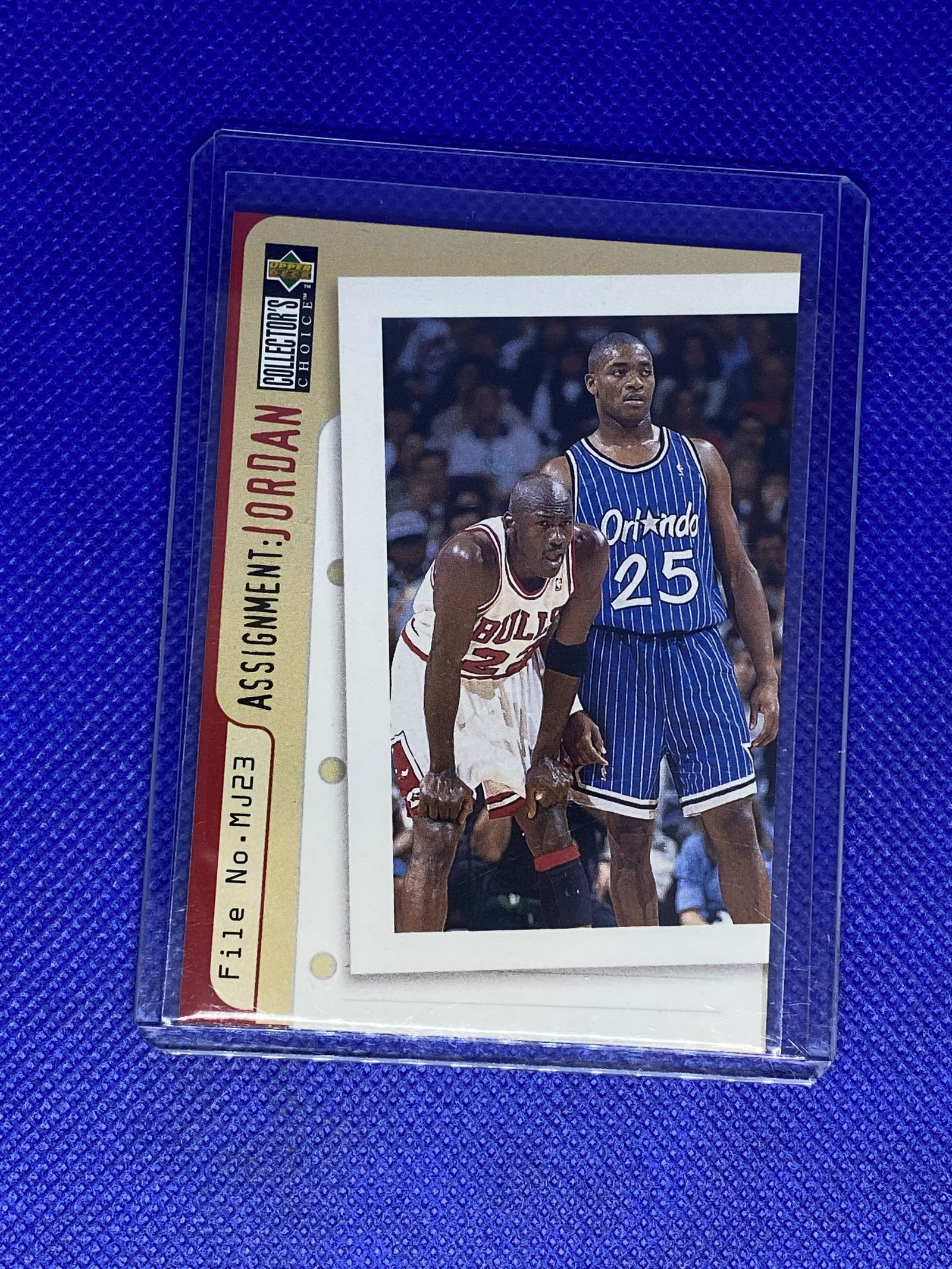 Michael Jordan upper deck basketball card (1 of 1)