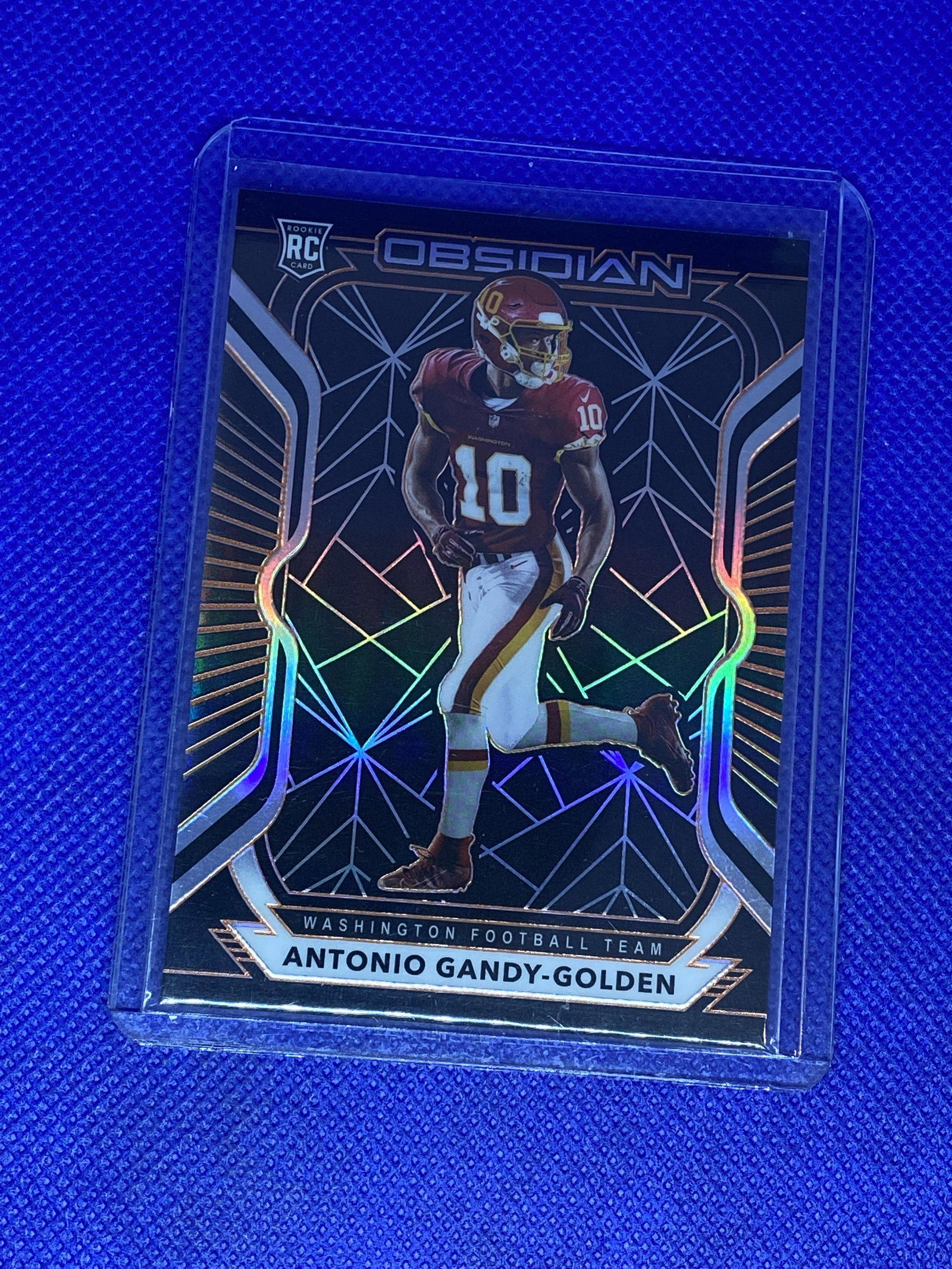 Antonio Gandy-Golden rookie football card: Antonio Gandy-Golden rookie football card