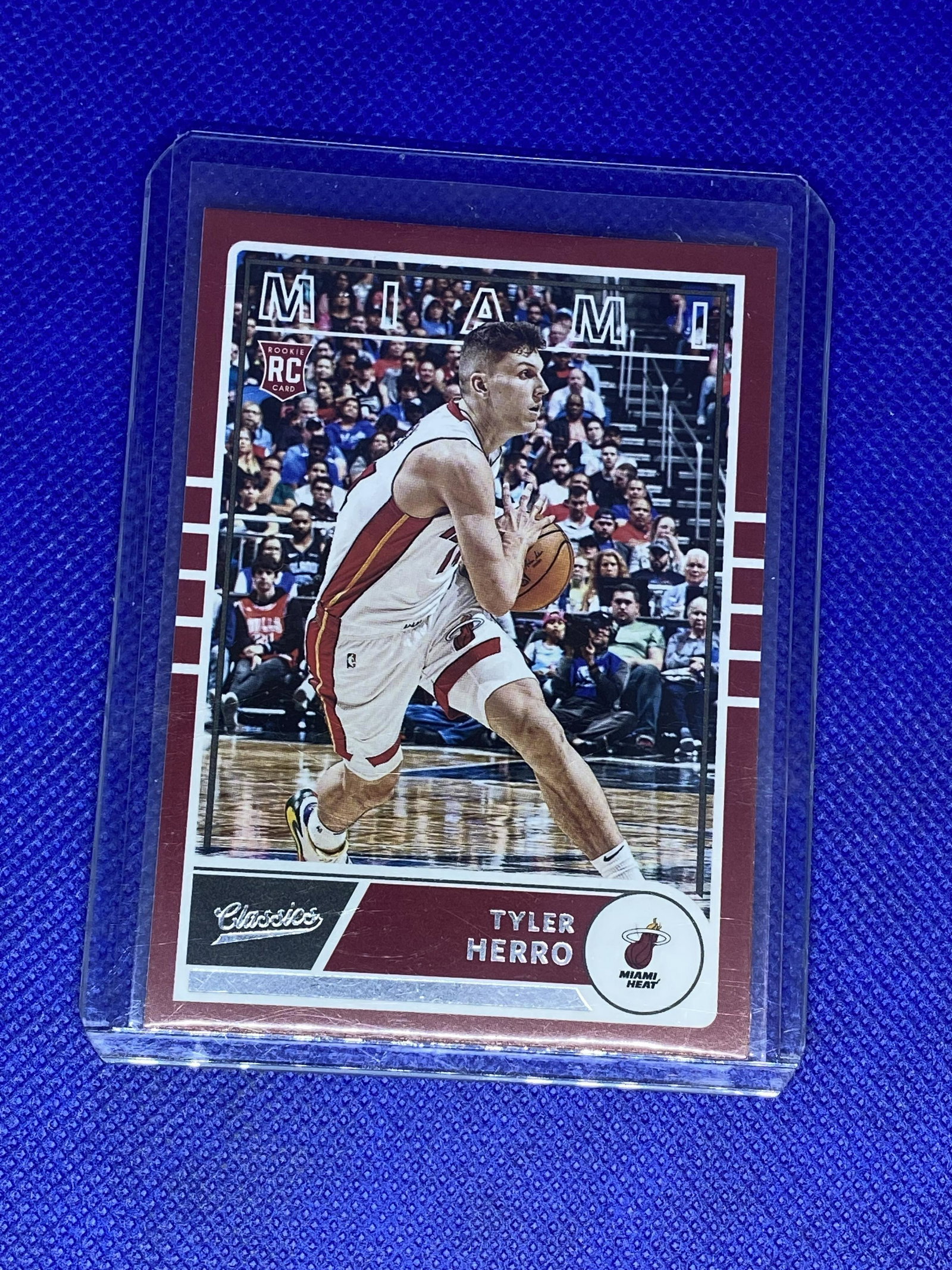 Tyler Herro rookie basketball card: Tyler Herro rookie basketball card
