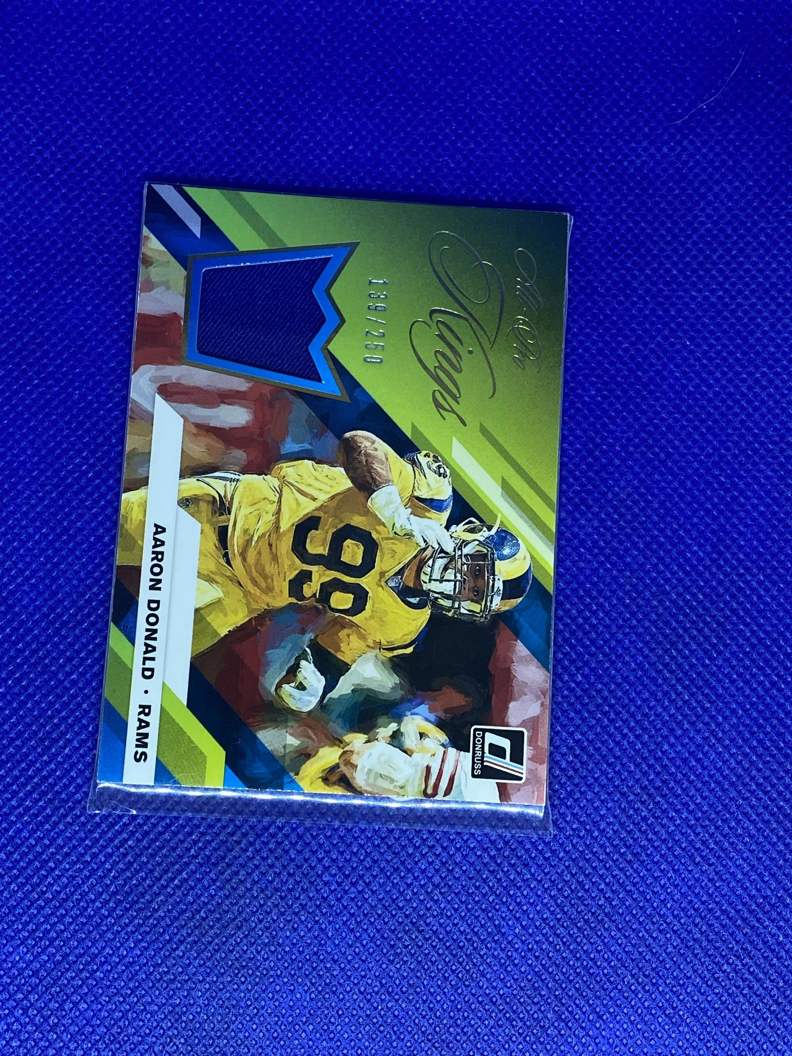 Aaron Rodgers donruss limited relic: Aaron Rodgers donruss limited relic