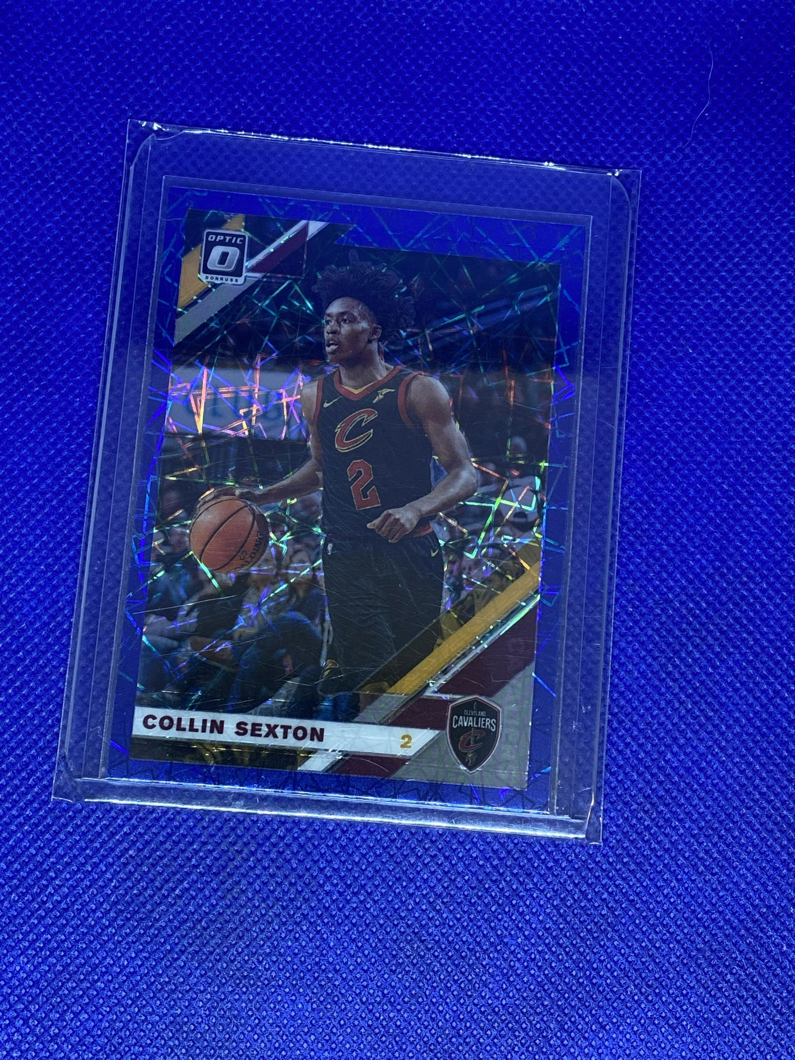 Collin Sexton Blue Lazer Optic (1 of 1)