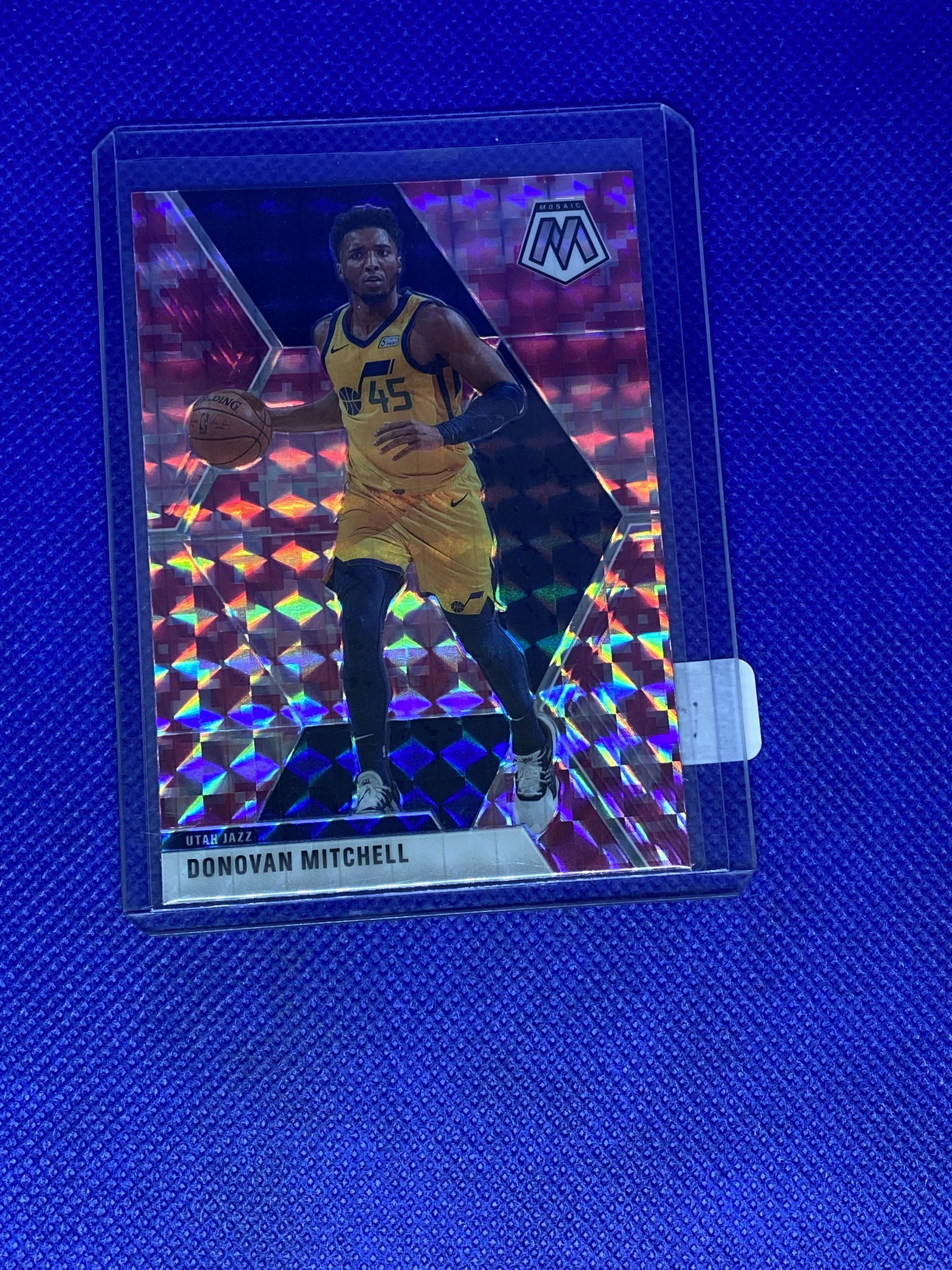 Donovan Mitchell Pink Prizm Mosaic (1 of 1)