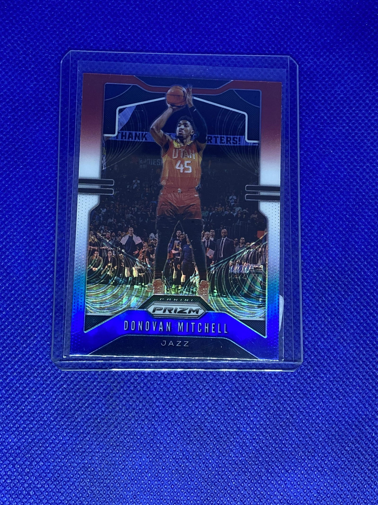 Donovan Mitchell Panini Prizm Red (1 of 1)
